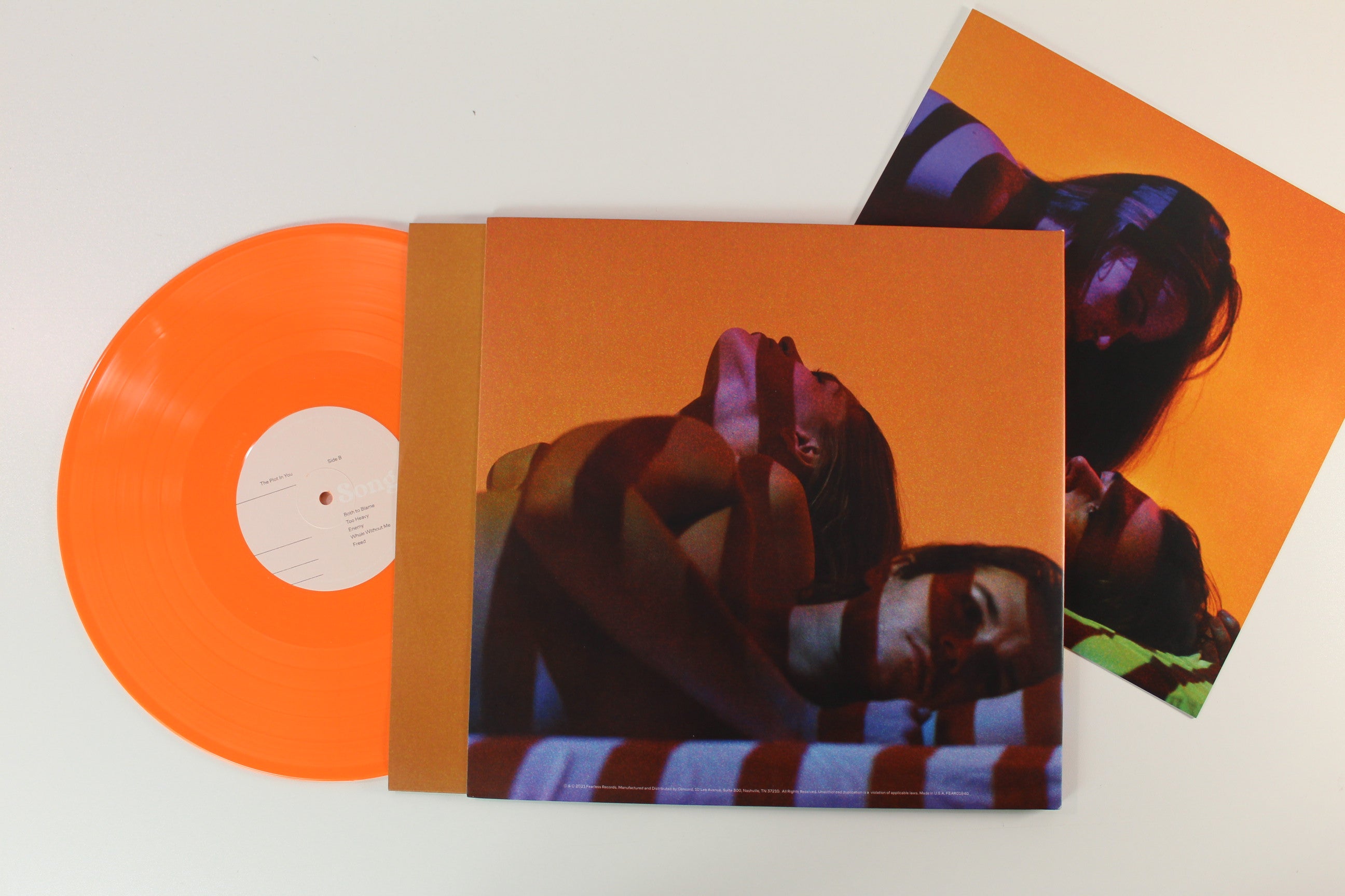 The Plot In You - Swan Song on Fearless Tangerine Vinyl