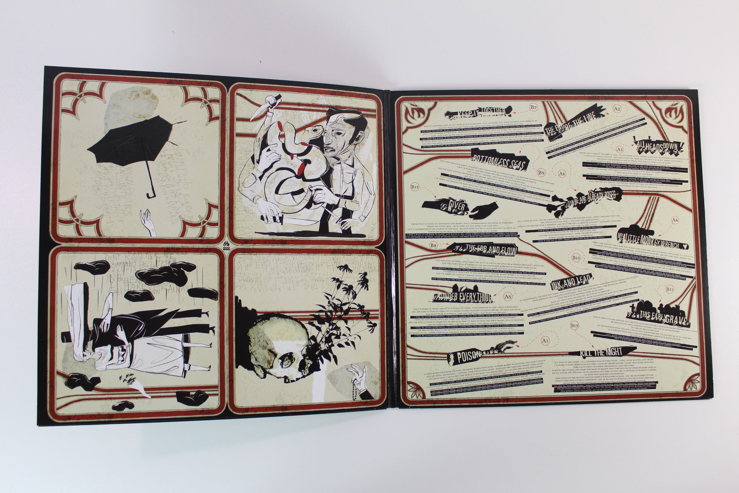 Hot Water Music - The New What Next on Epitaph Ltd Blue Opaque Reissue