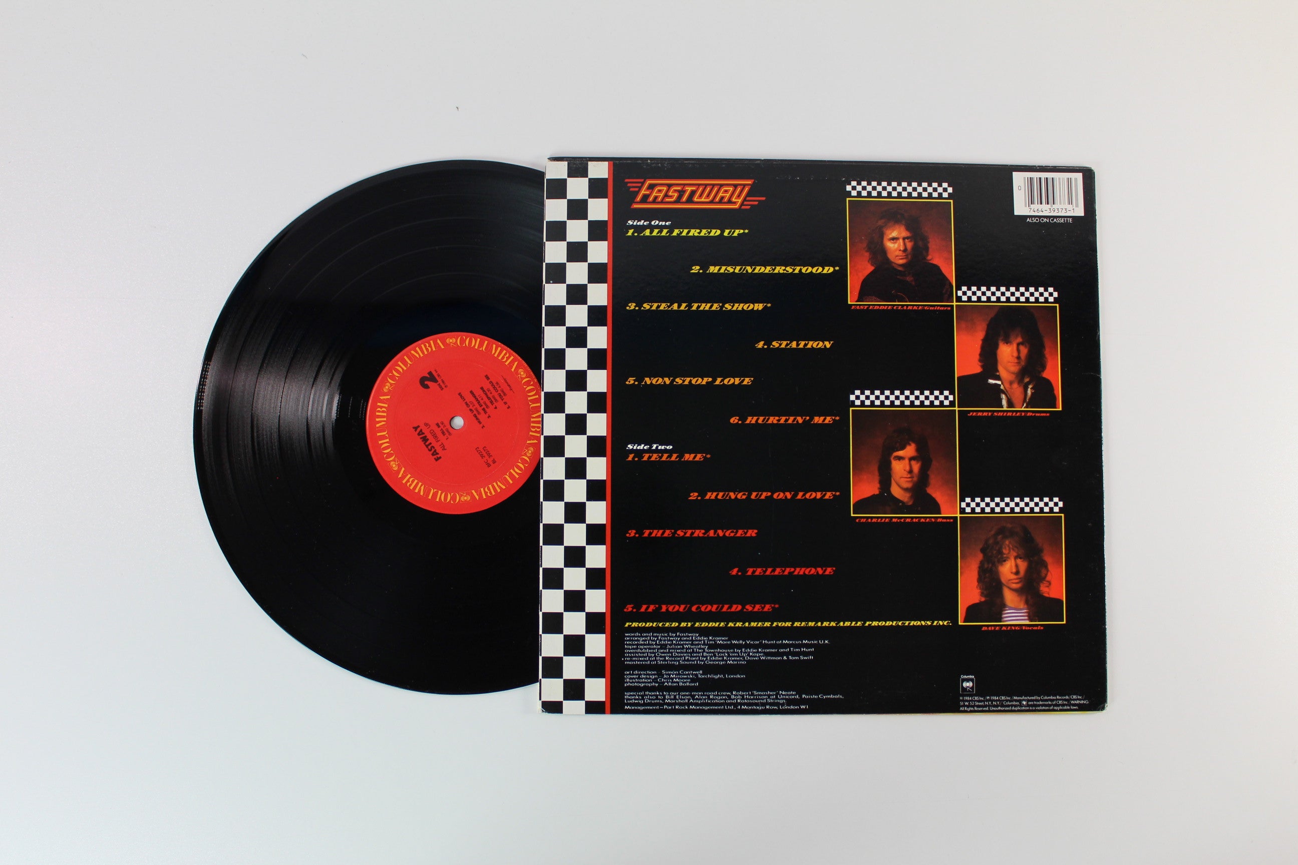 Fastway - All Fired Up! on Columbia