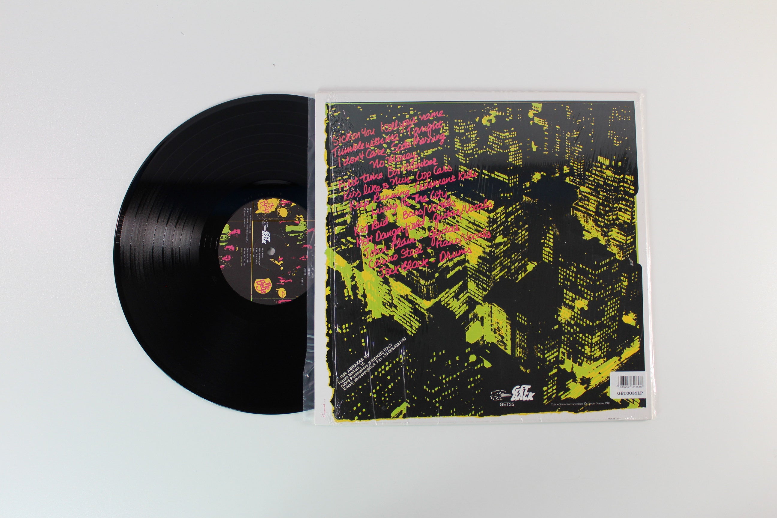 The Boys - The Boys on Get Back Reissue