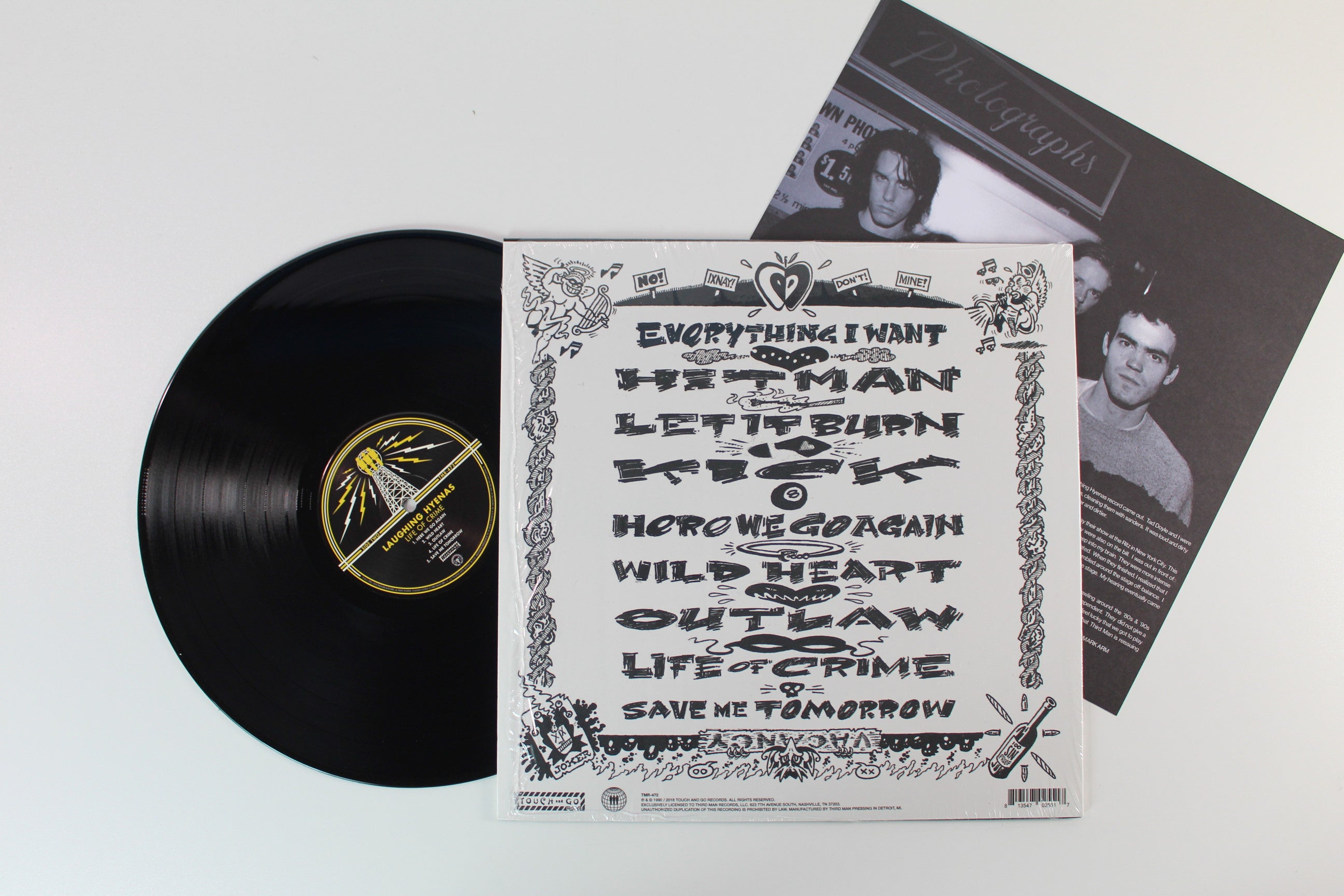 Laughing Hyenas - Life Of Crime on Third Man Reissue