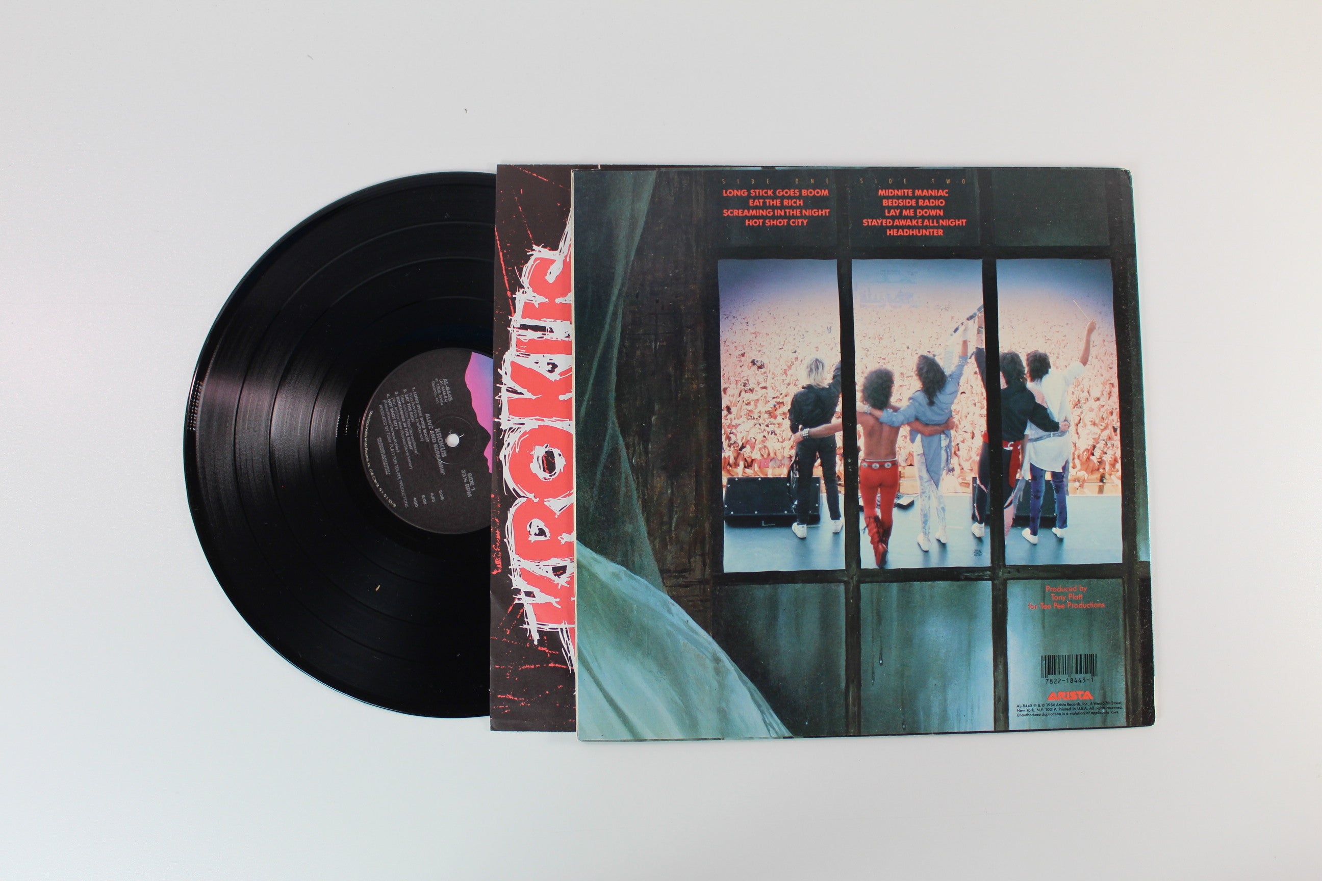 Krokus - Alive And Screamin' on Arista