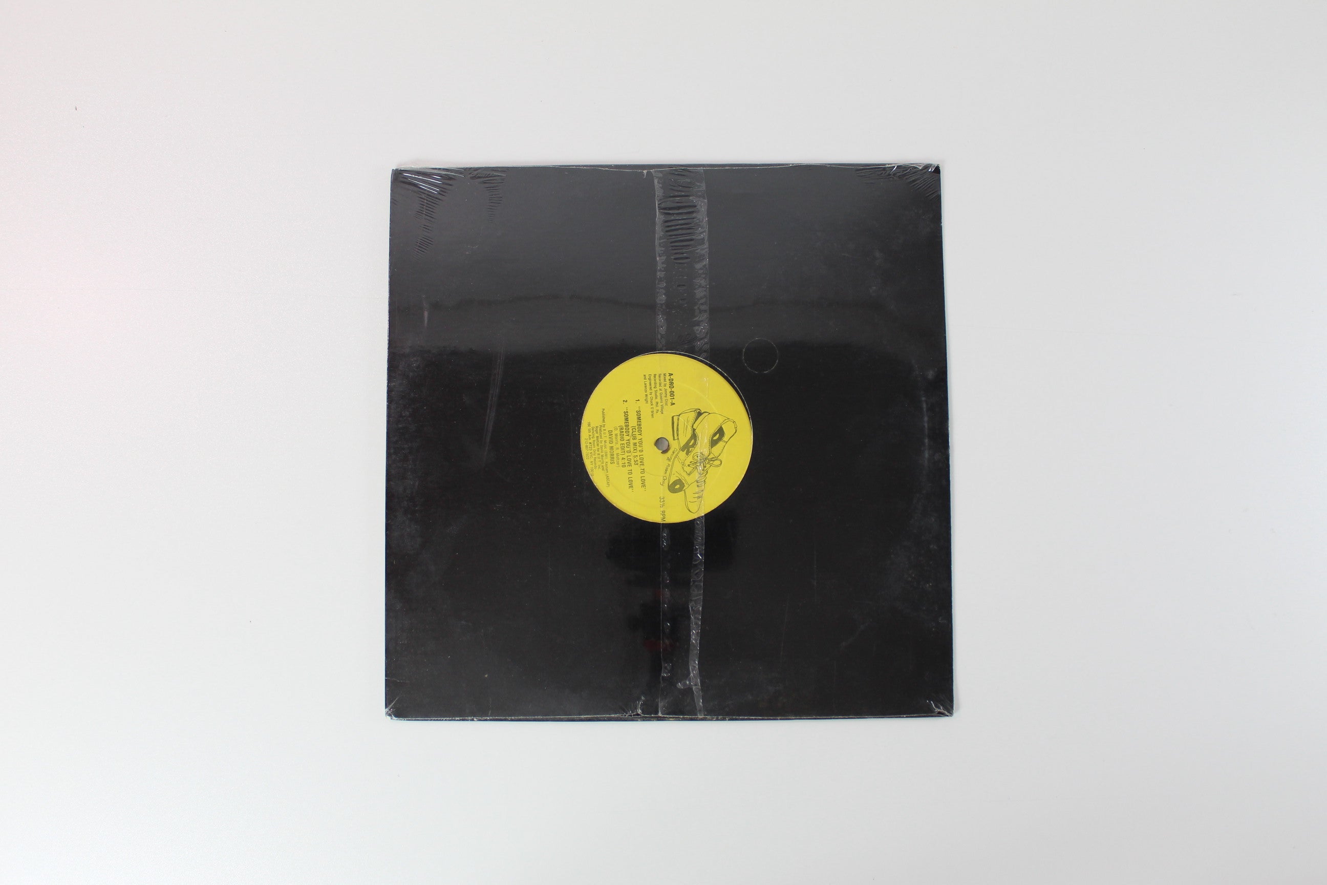 David Morris - Somebody You'd Love To Love on Dancing Room Only 12" Single Sealed