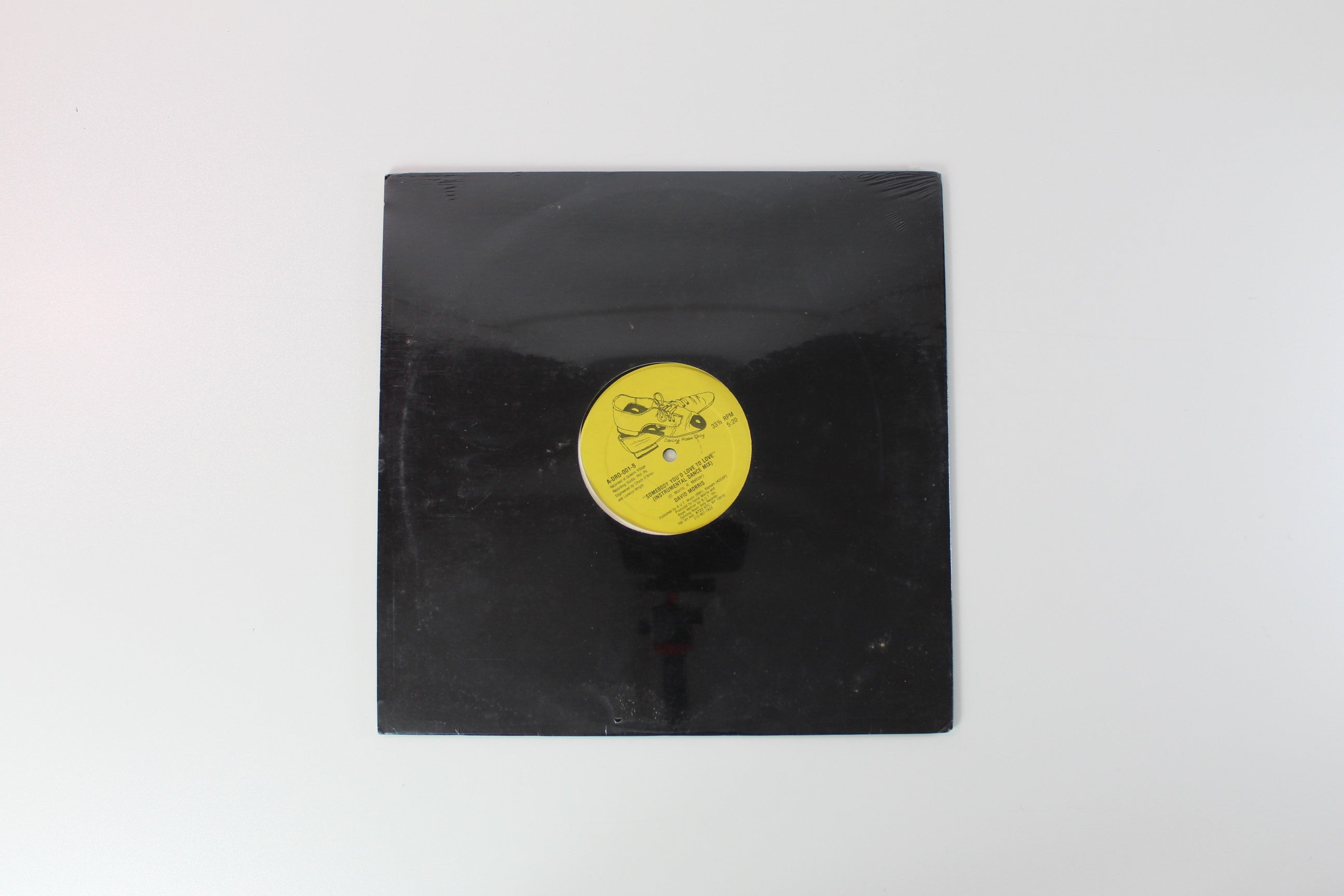 David Morris - Somebody You'd Love To Love on Dancing Room Only 12" Single Sealed