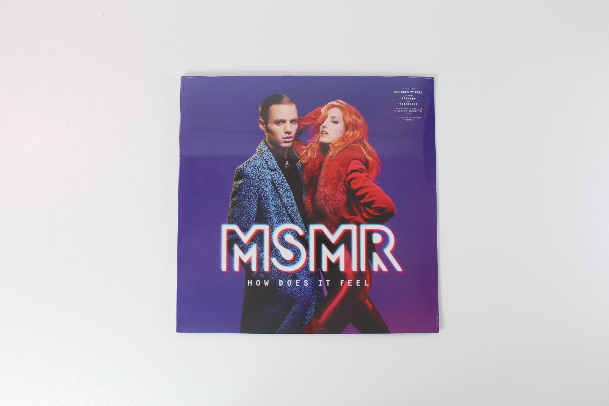 MS MR - How Does It Feel on Creep City Red Transparent Vinyl Sealed