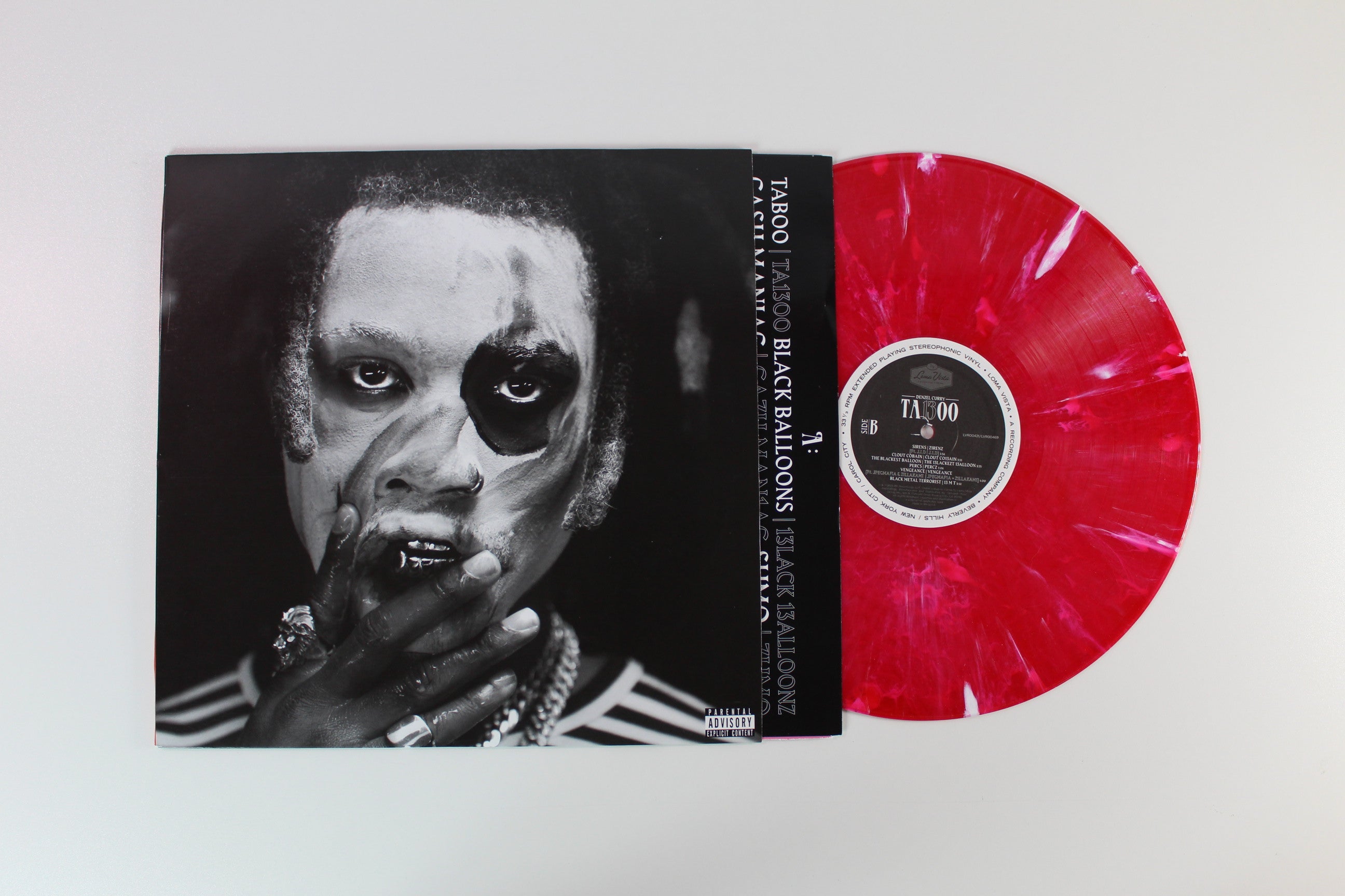 Denzel Curry - Ta13oo on Loma Vista Red Slushie Vinyl