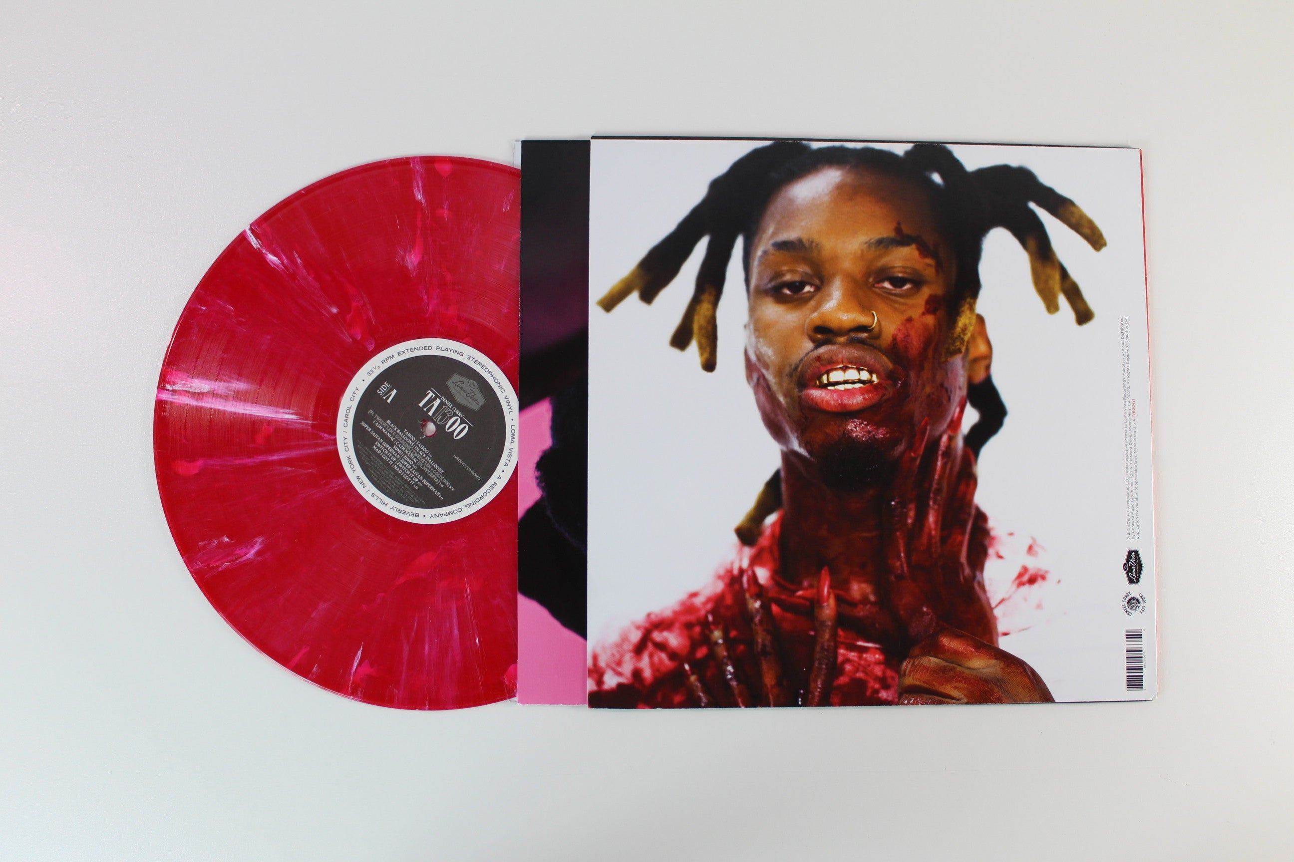 Denzel Curry - Ta13oo on Loma Vista Red Slushie Vinyl