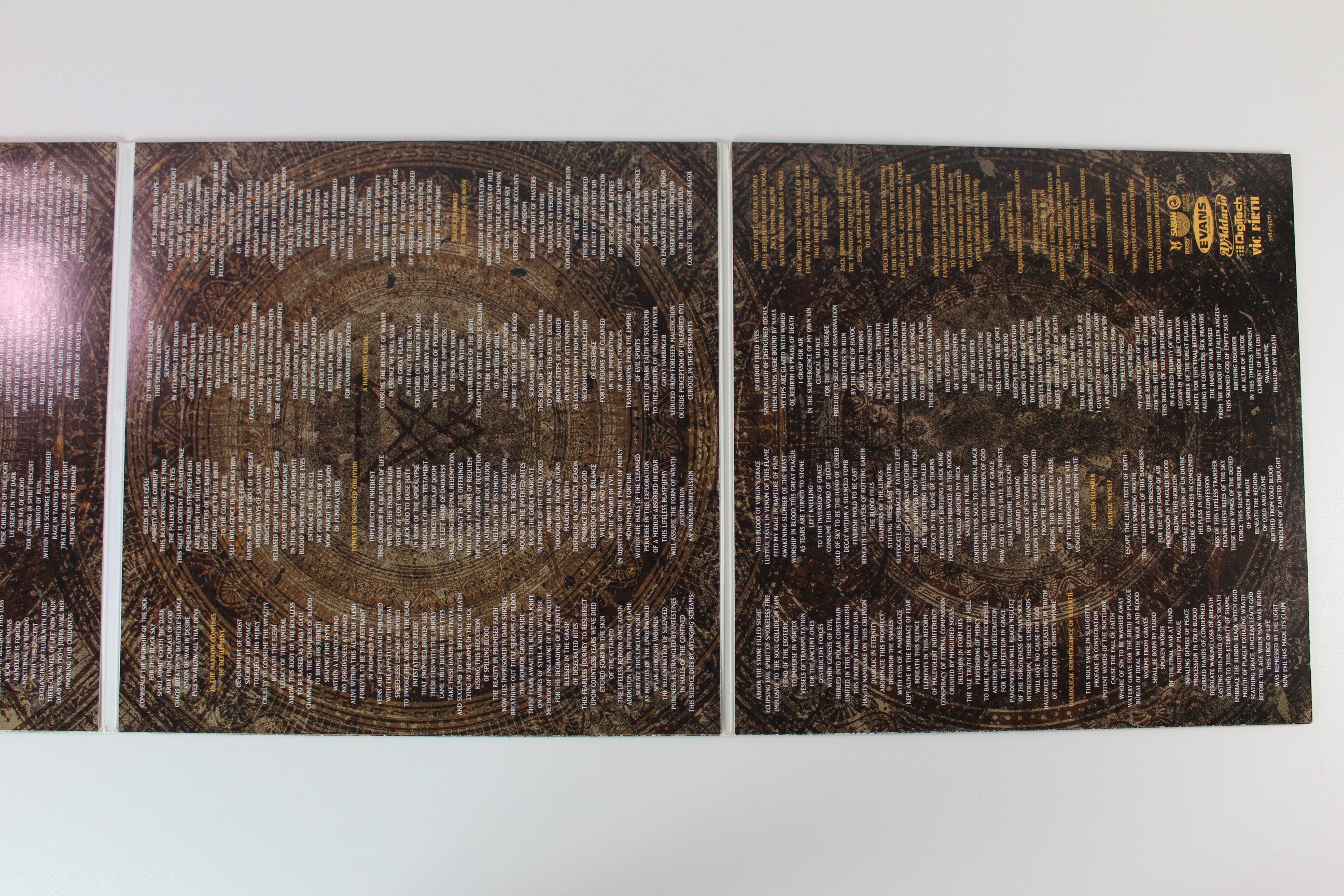 Goatwhore - A Haunting Curse Ltd. Reissue on Metal Blade Records Root Beer Coloured Vinyl