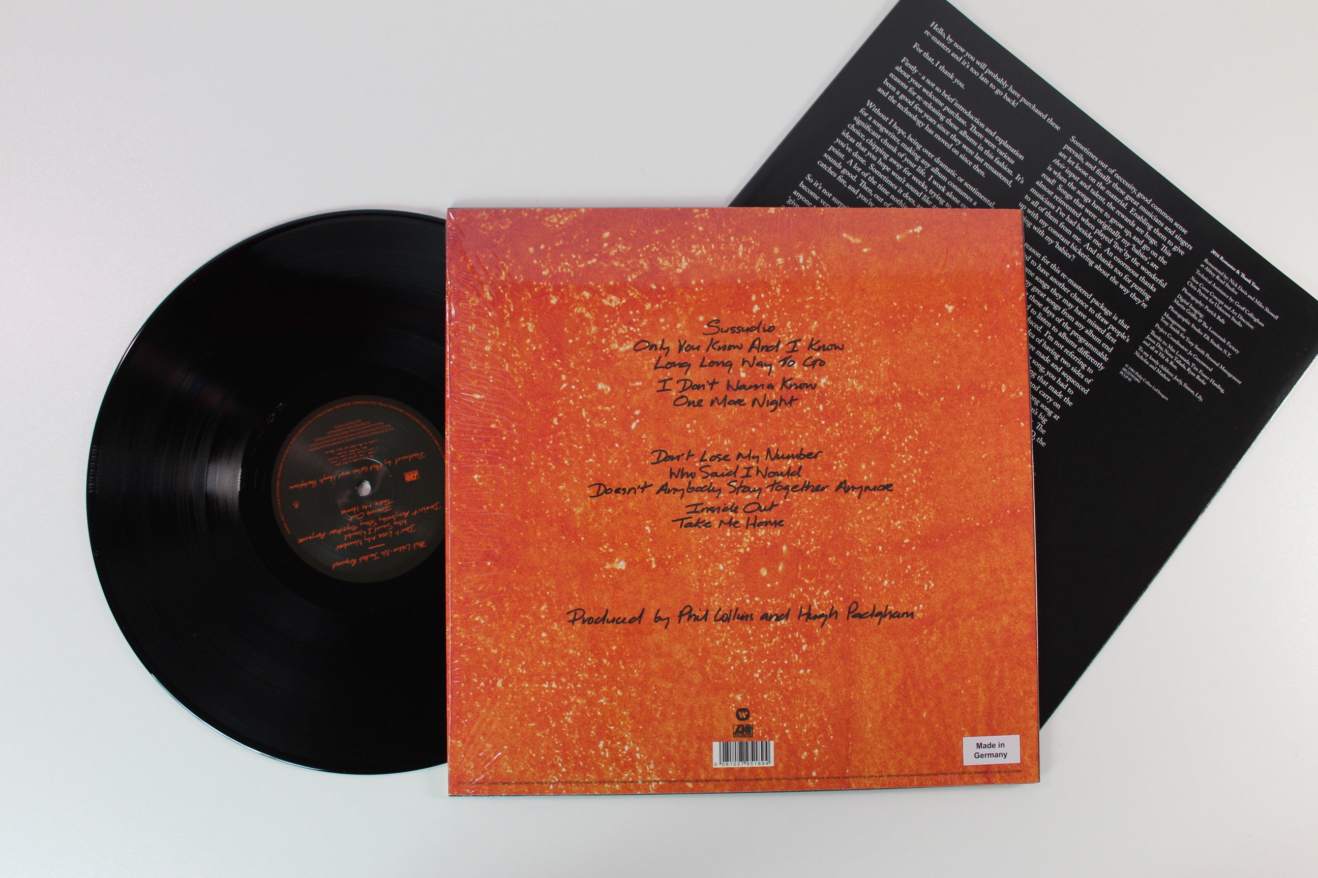 Phil Collins - No Jacket Required Reissue on Atlantic