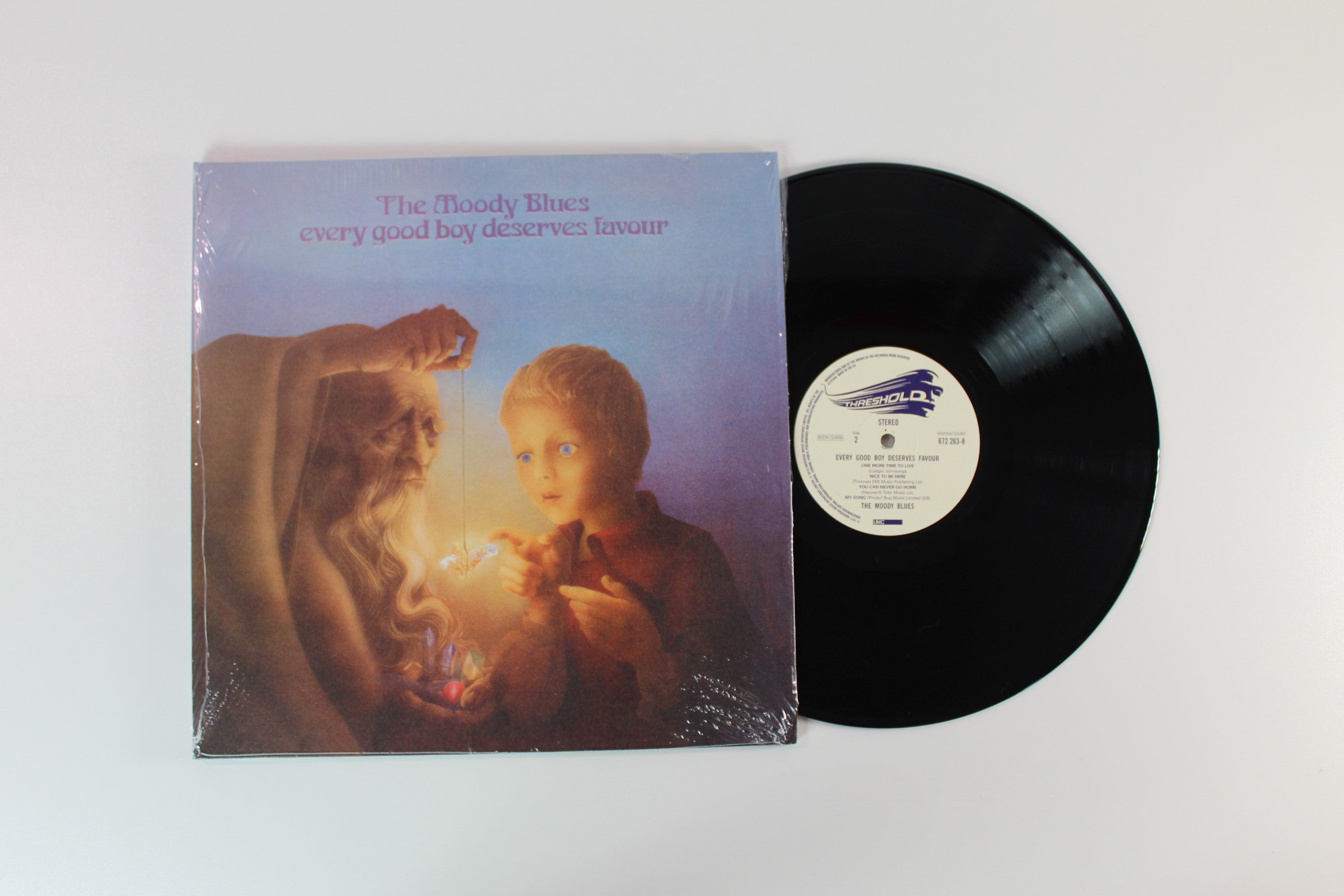 The Moody Blues - Every Good Boy Deserves Favour Reissue on Threshold