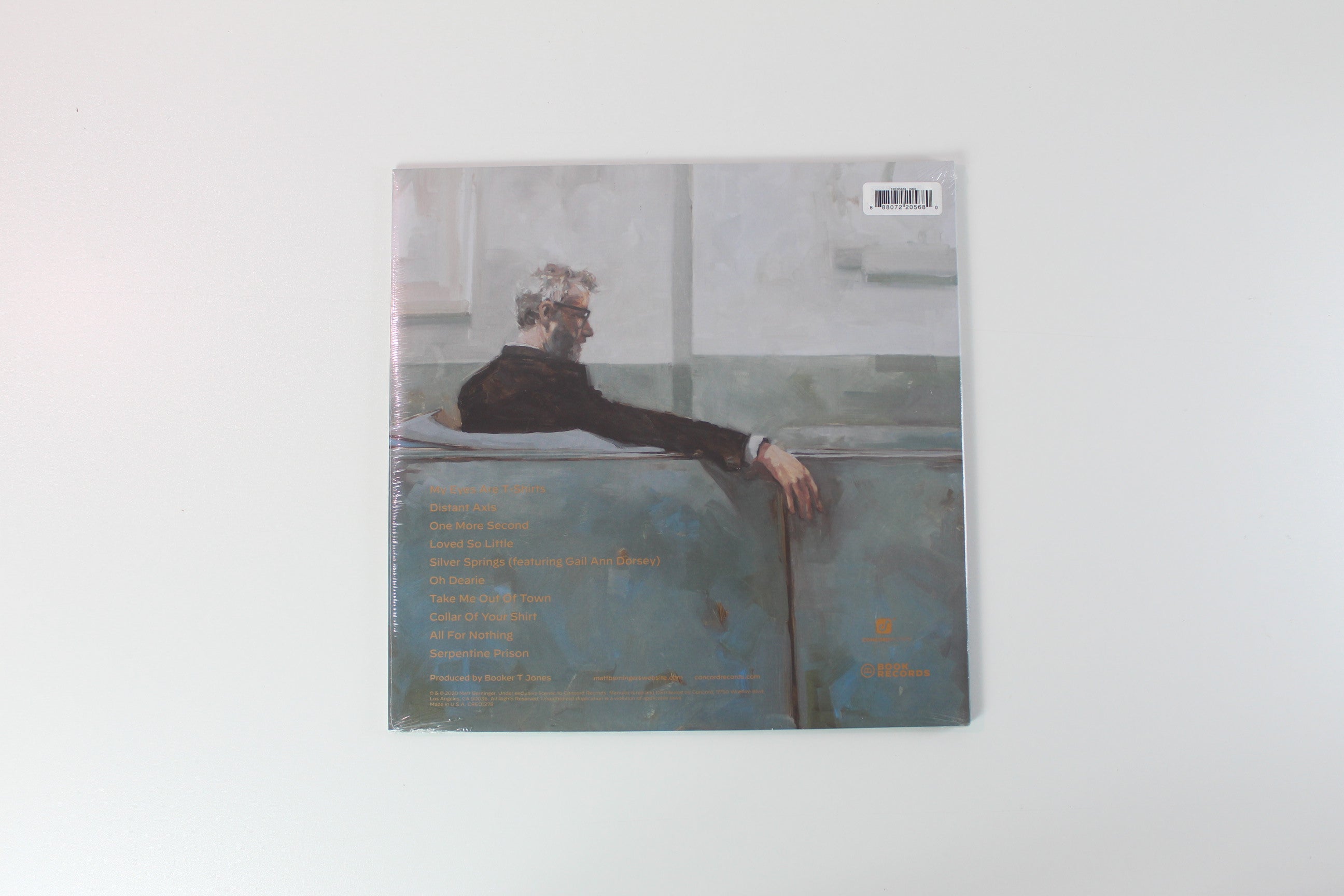 Matt Berninger - Serpentine Prison on Book Records Ltd Sea Blue Vinyl Sealed