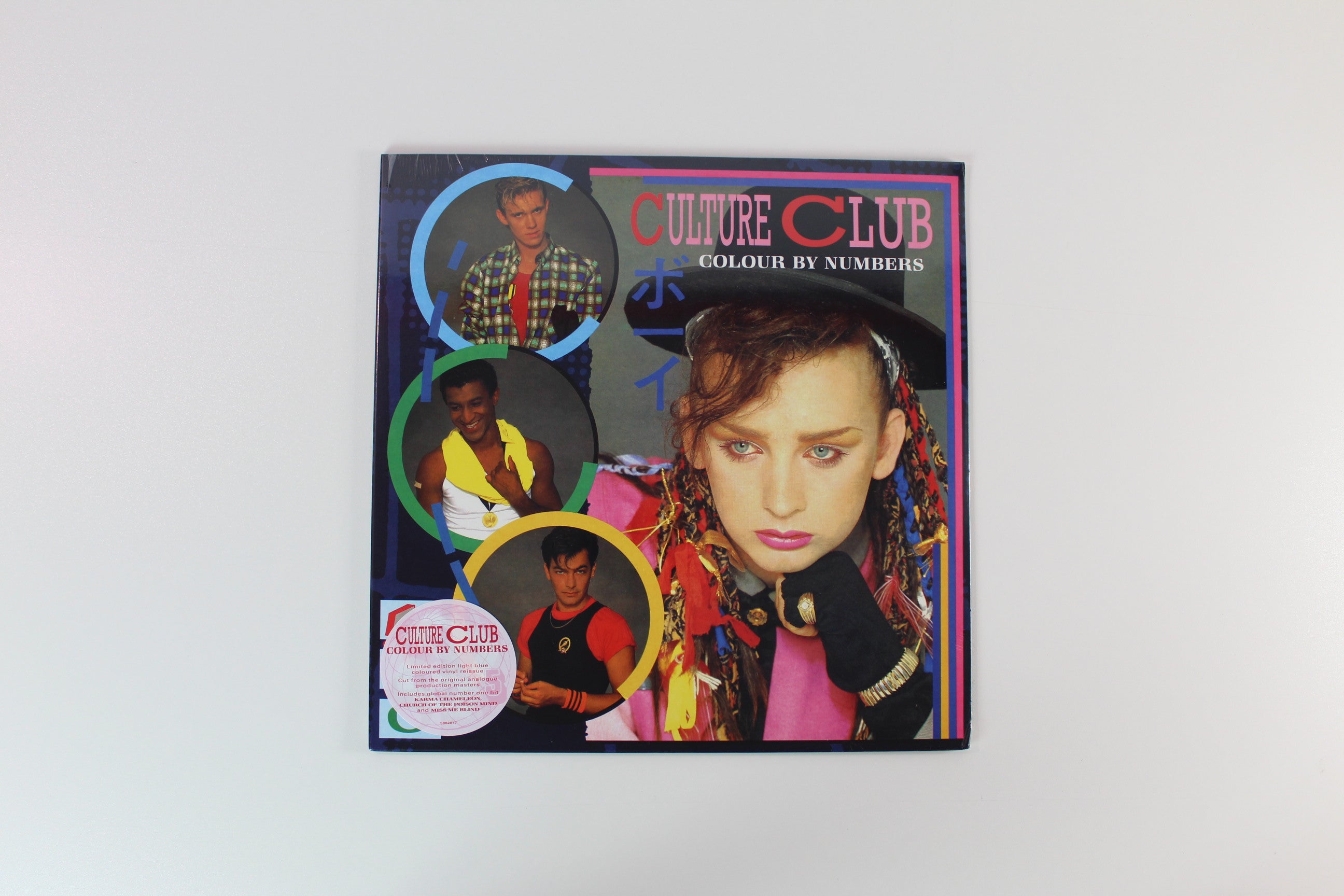 Culture Club - Colour By Numbers Ltd. Reissue on EMI Light Blue Vinyl SEALED