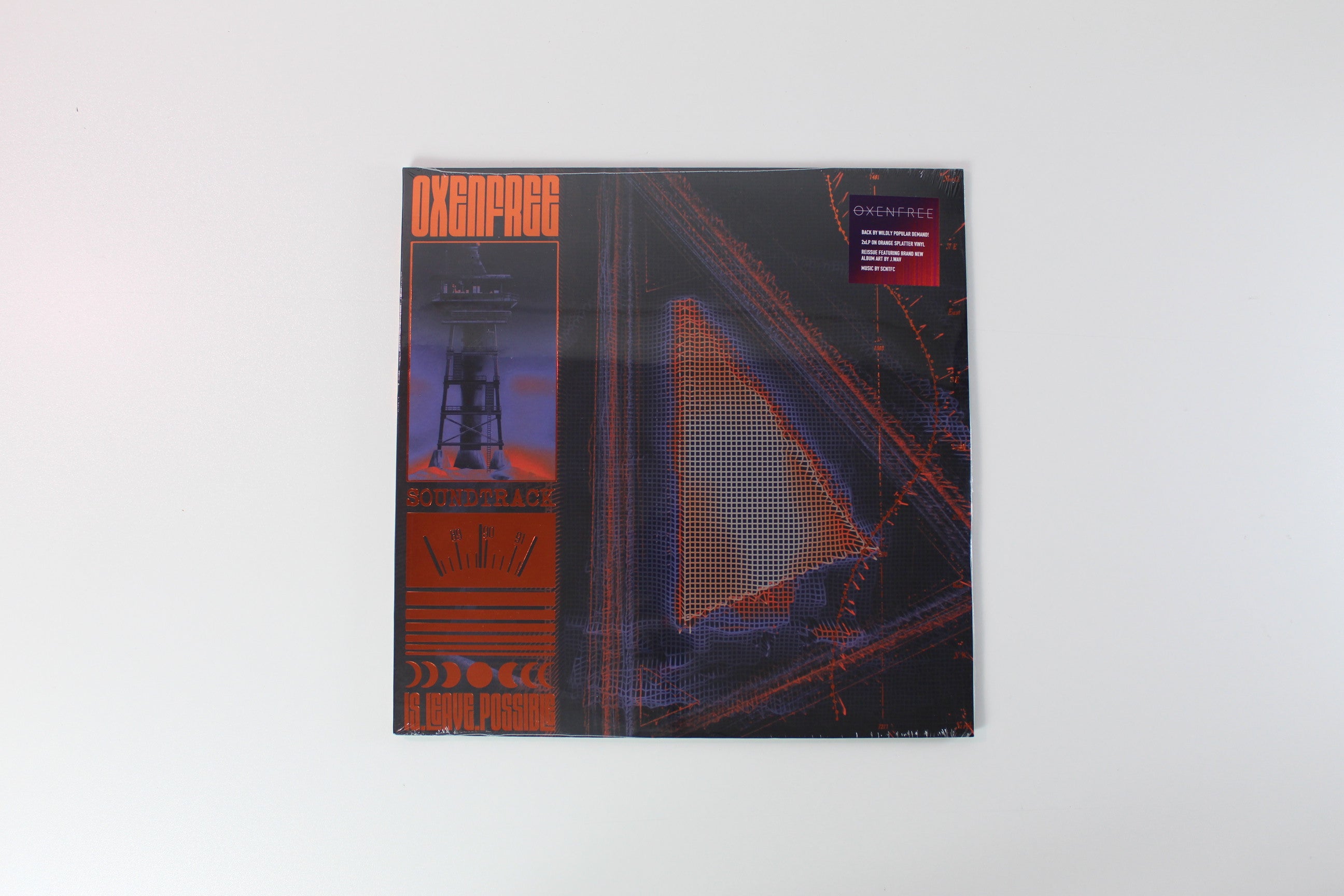 Scntfc - Oxenfree on Iam8bit Orange w/ Black Splatter Vinyl Reissue Sealed