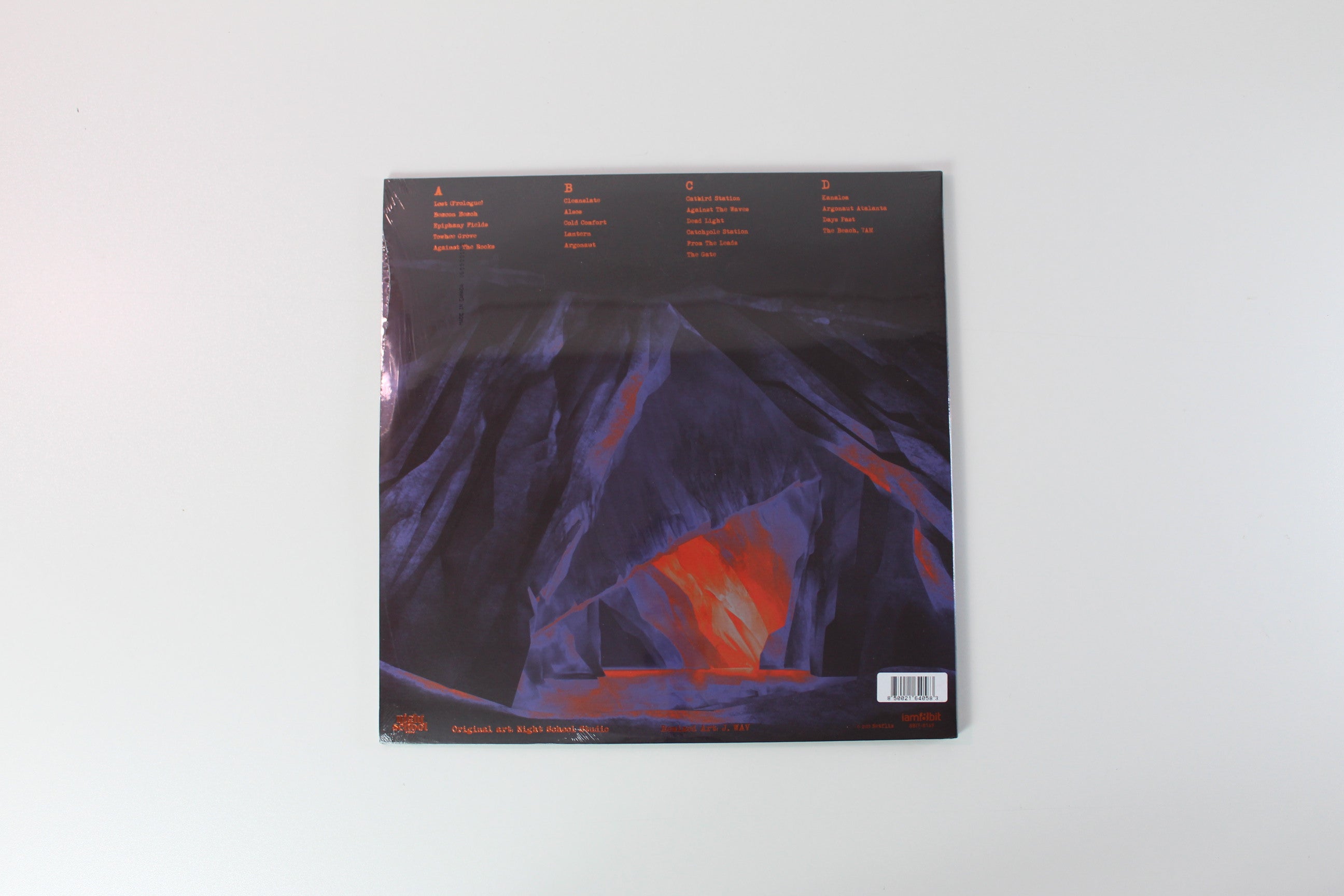 Scntfc - Oxenfree on Iam8bit Orange w/ Black Splatter Vinyl Reissue Sealed