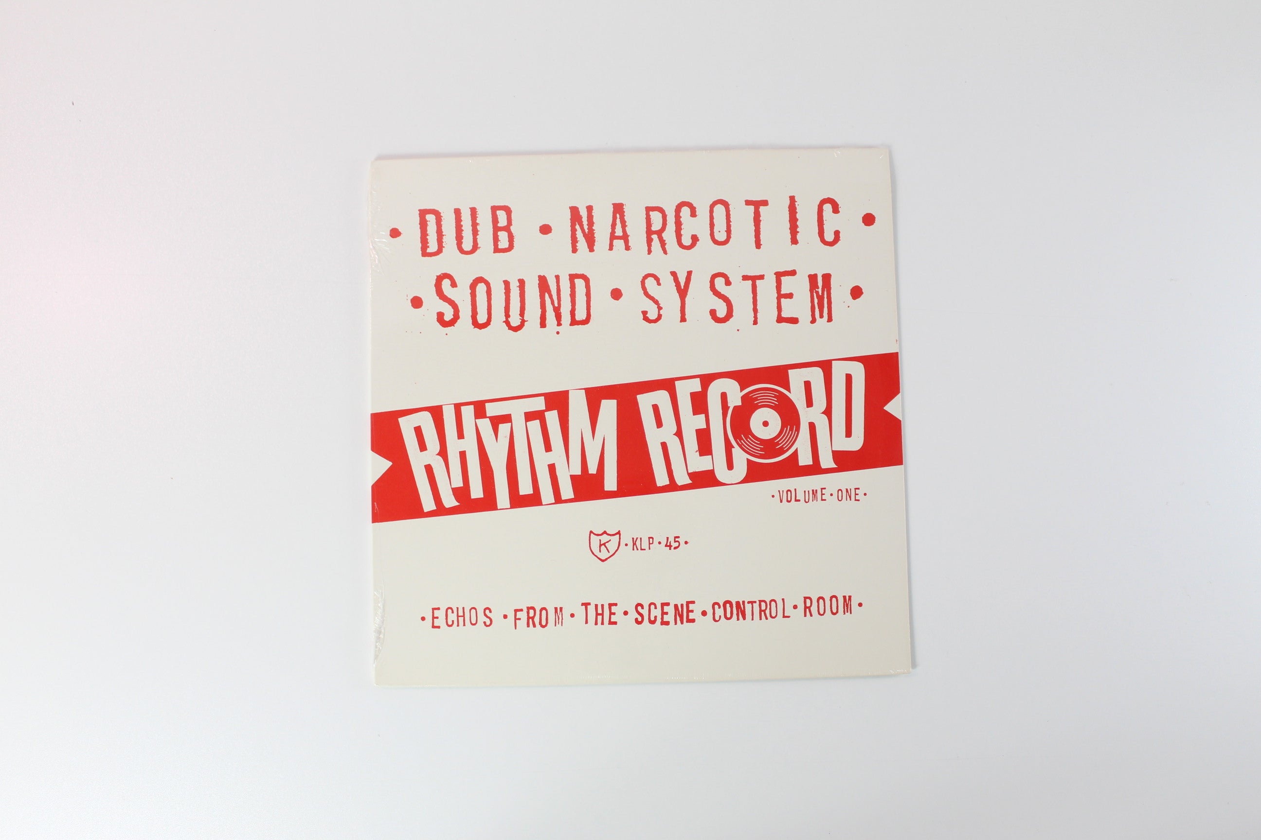 Dub Narcotic Sound System - Rhythm Record Volume One (Echos From The Scene Control Room) on K Reissue Sealed