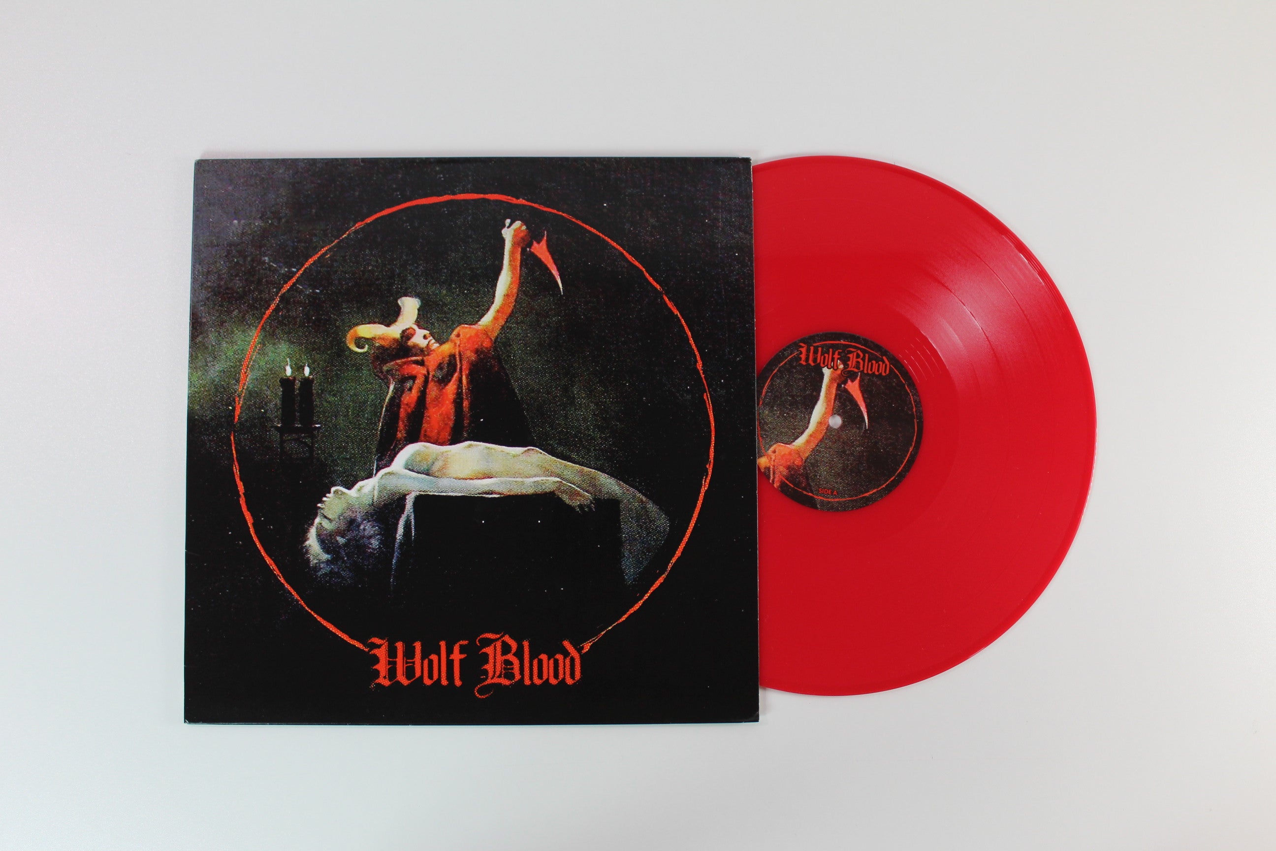 Wolf Blood - Wolf Blood Red Vinyl on Burning World Records