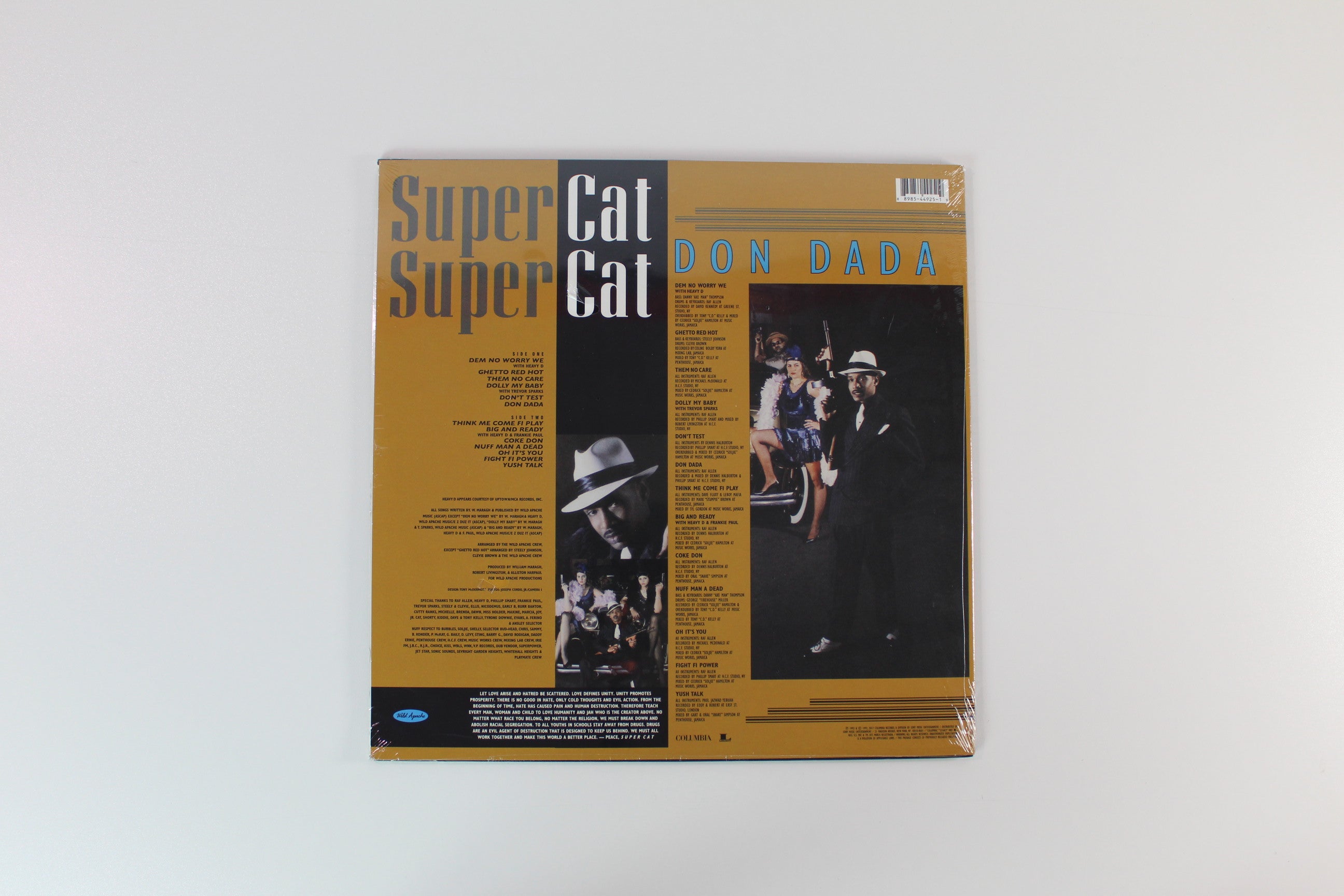 Super Cat - Don Dada Reissue on Columbia SEALED