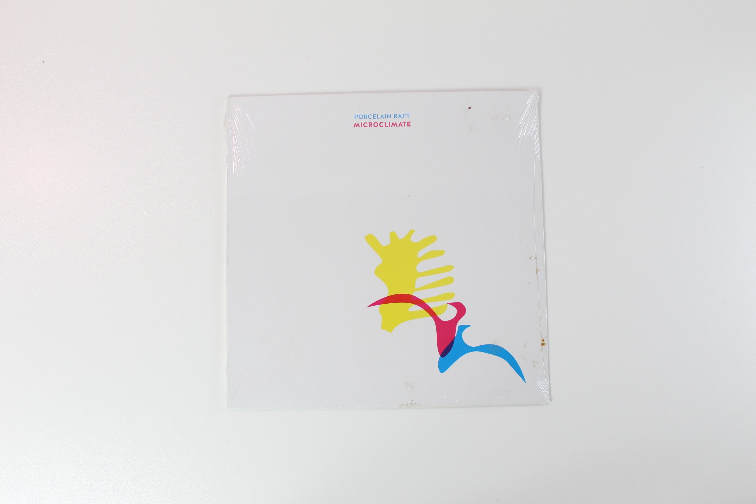 Porcelain Raft - Microclimate on Volcanic Field Ltd Pink/White Swirl Sealed