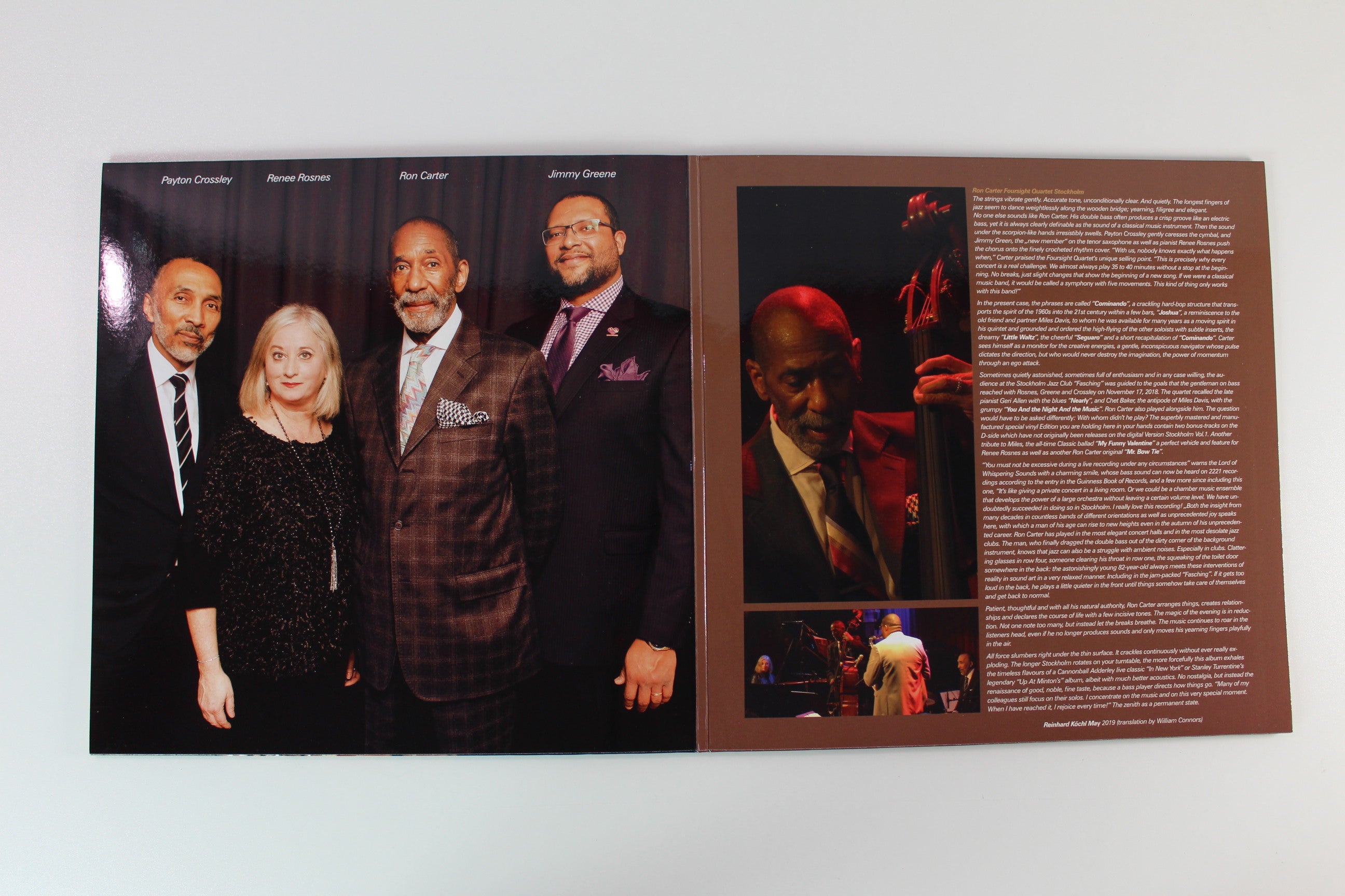 Ron Carter - Foursight - Stockholm on In+Our Records