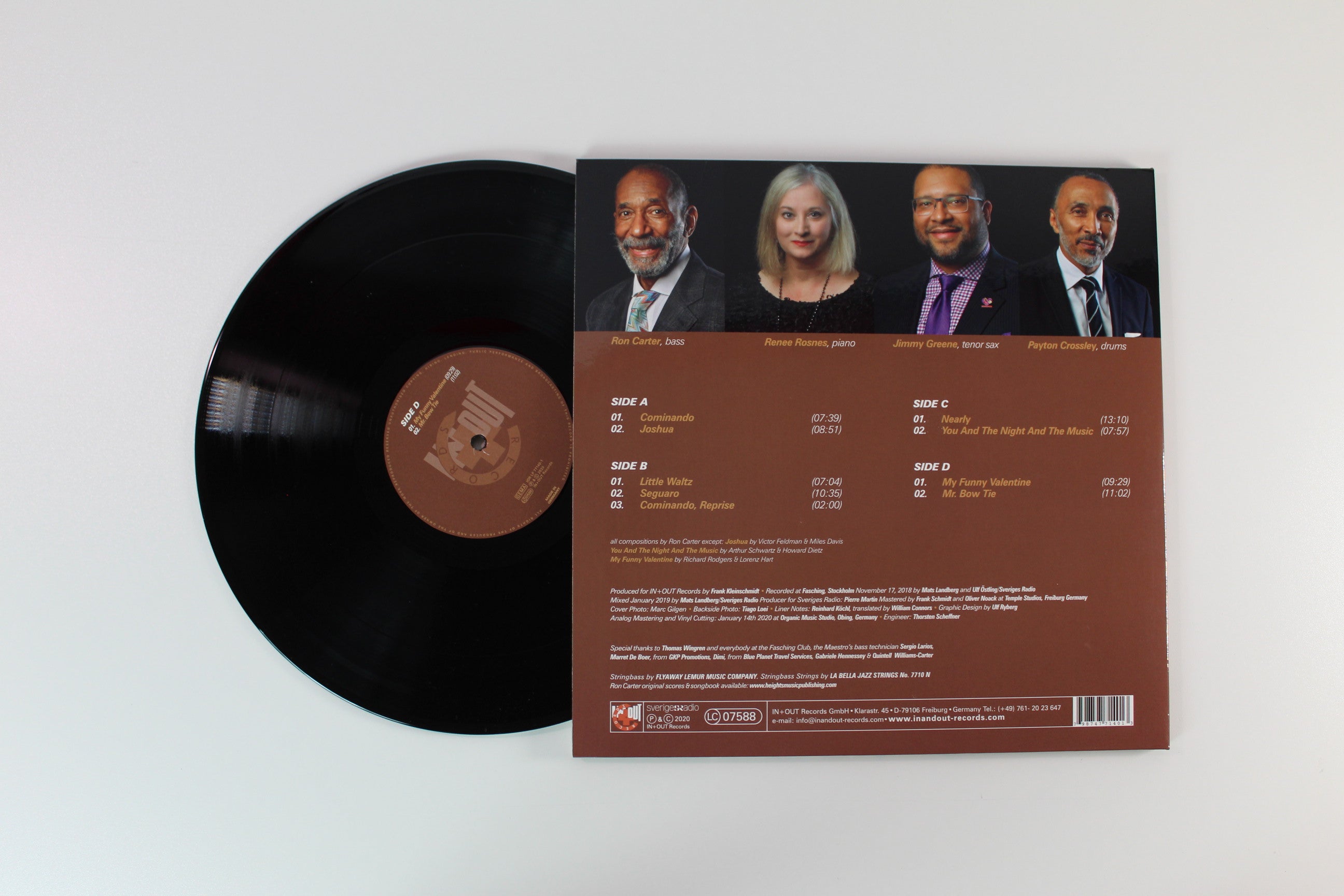 Ron Carter - Foursight - Stockholm on In+Our Records