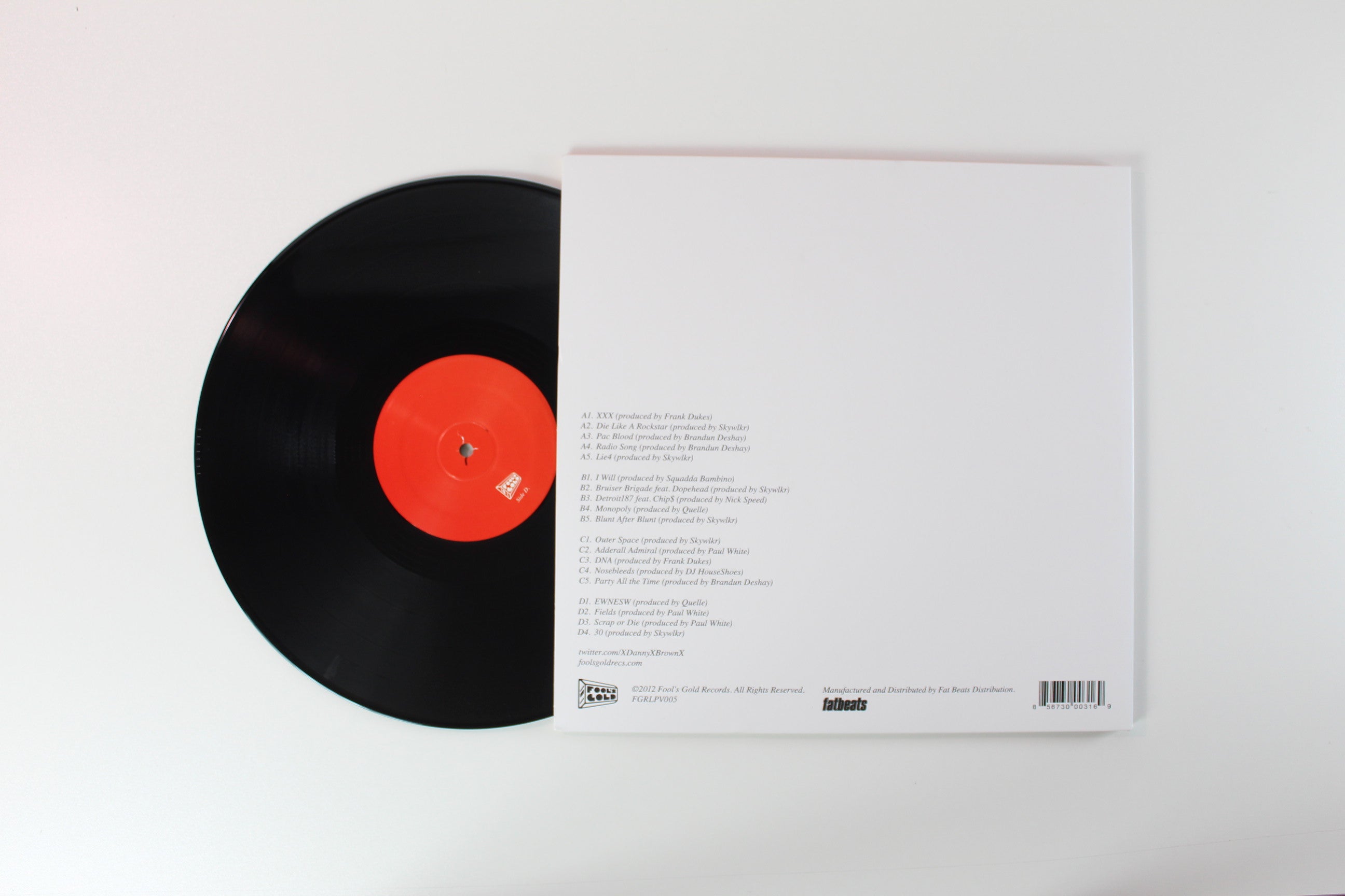 Danny Brown - XXX on Fool's Gold