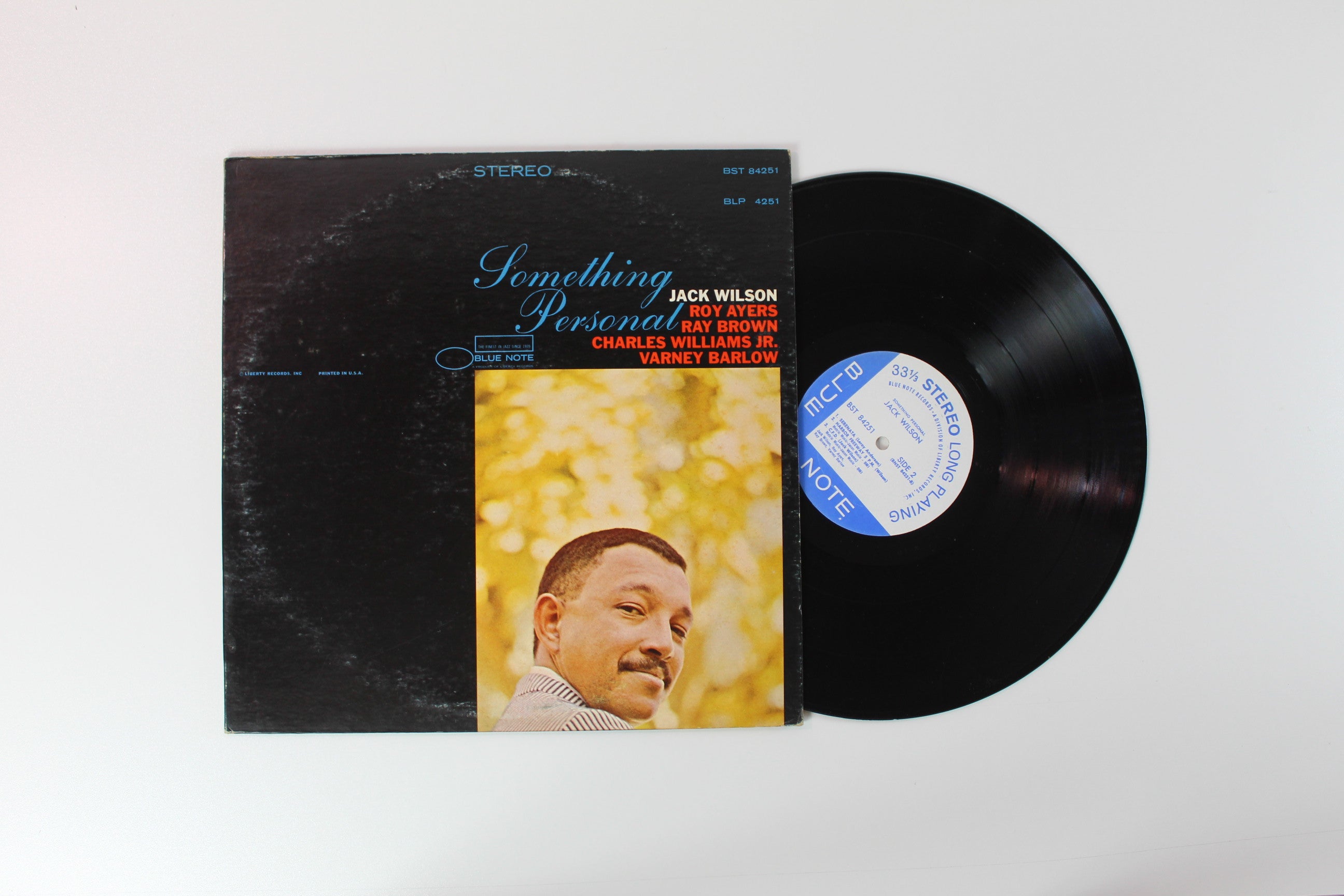 Jack Wilson - Something Personal on Blue Note Stereo Liberty