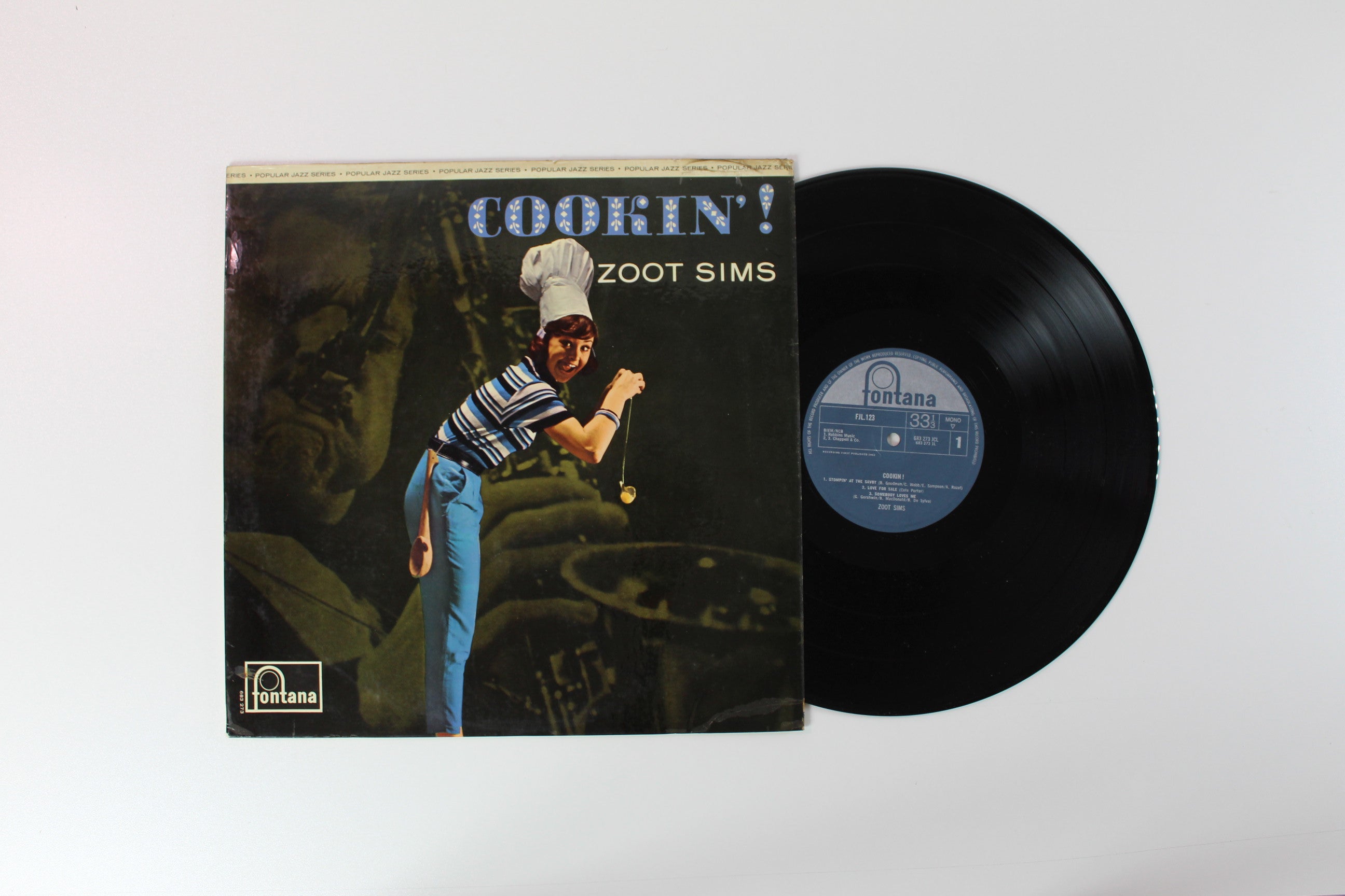 Zoot Sims - Cookin'! on Fontana UK Pressing