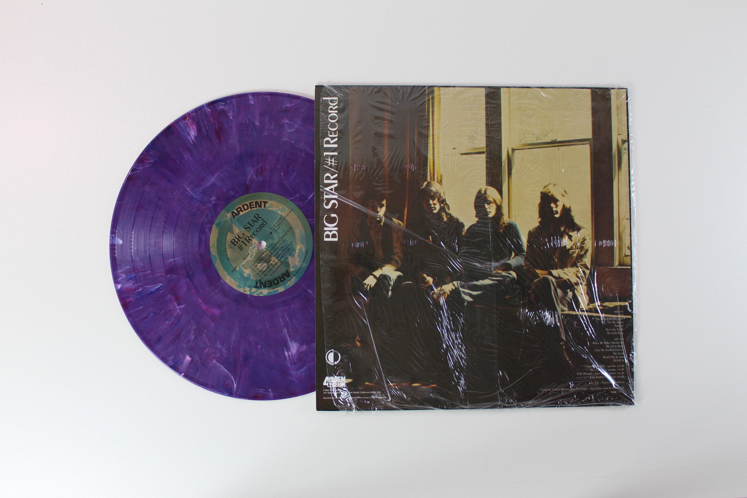 Big Star - #1 Record on 4 Men With Beards Ltd Purple Marble Vinyl Reissue