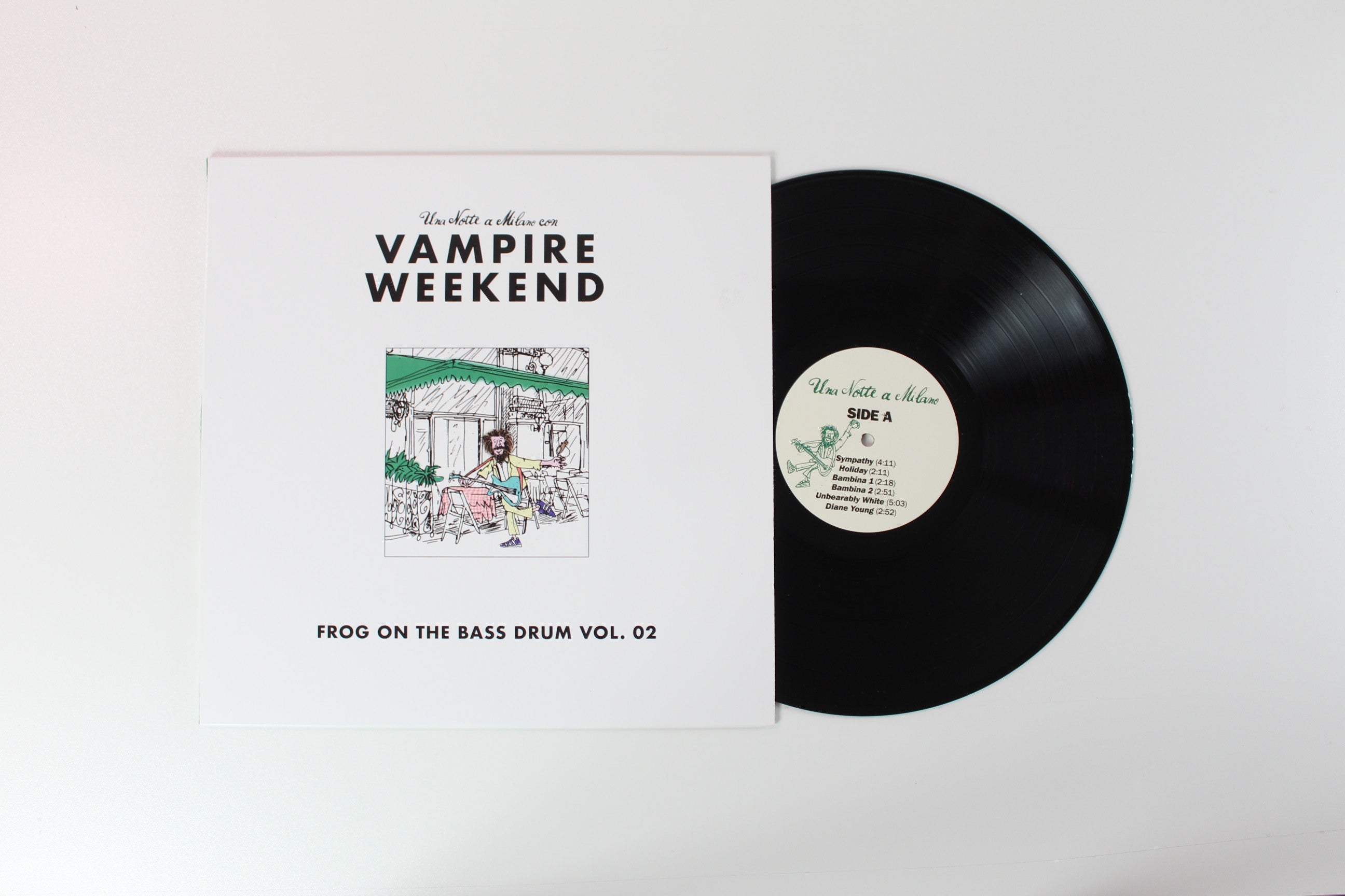 Vampire Weekend - Frog On The Bass Drum Vol. 02: Una Notte A Milano 7.9.19 Con Vampire Weekend Self Released Ltd Edition