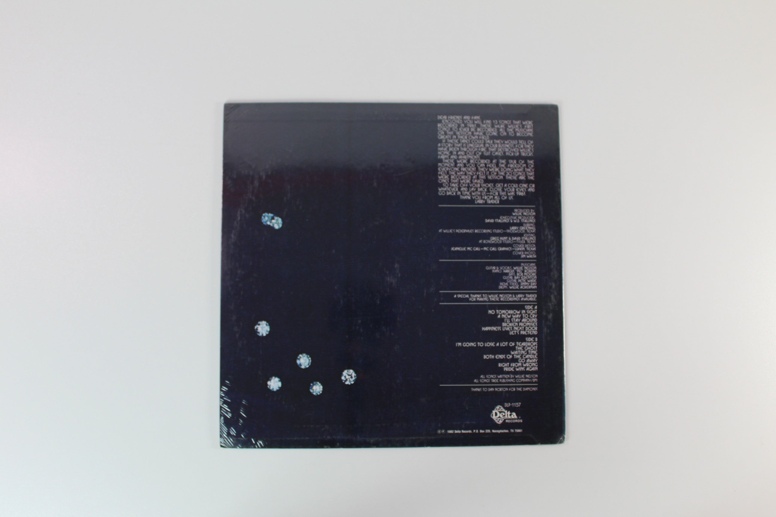 Willie Nelson - Diamonds In The Rough on Delta Records SEALED