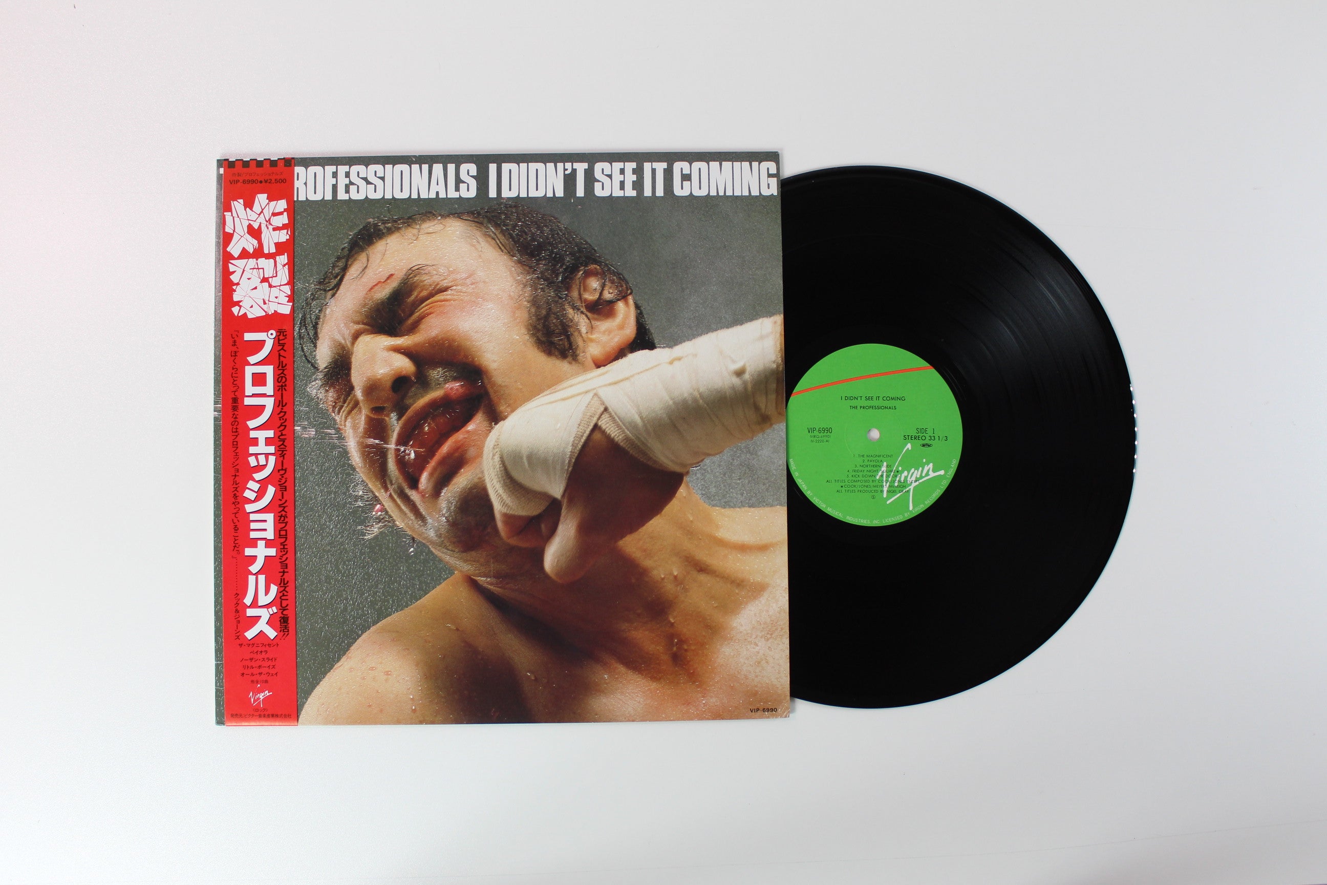 The Professionals - I Didn't See It Coming on Virgin Japanese Pressing