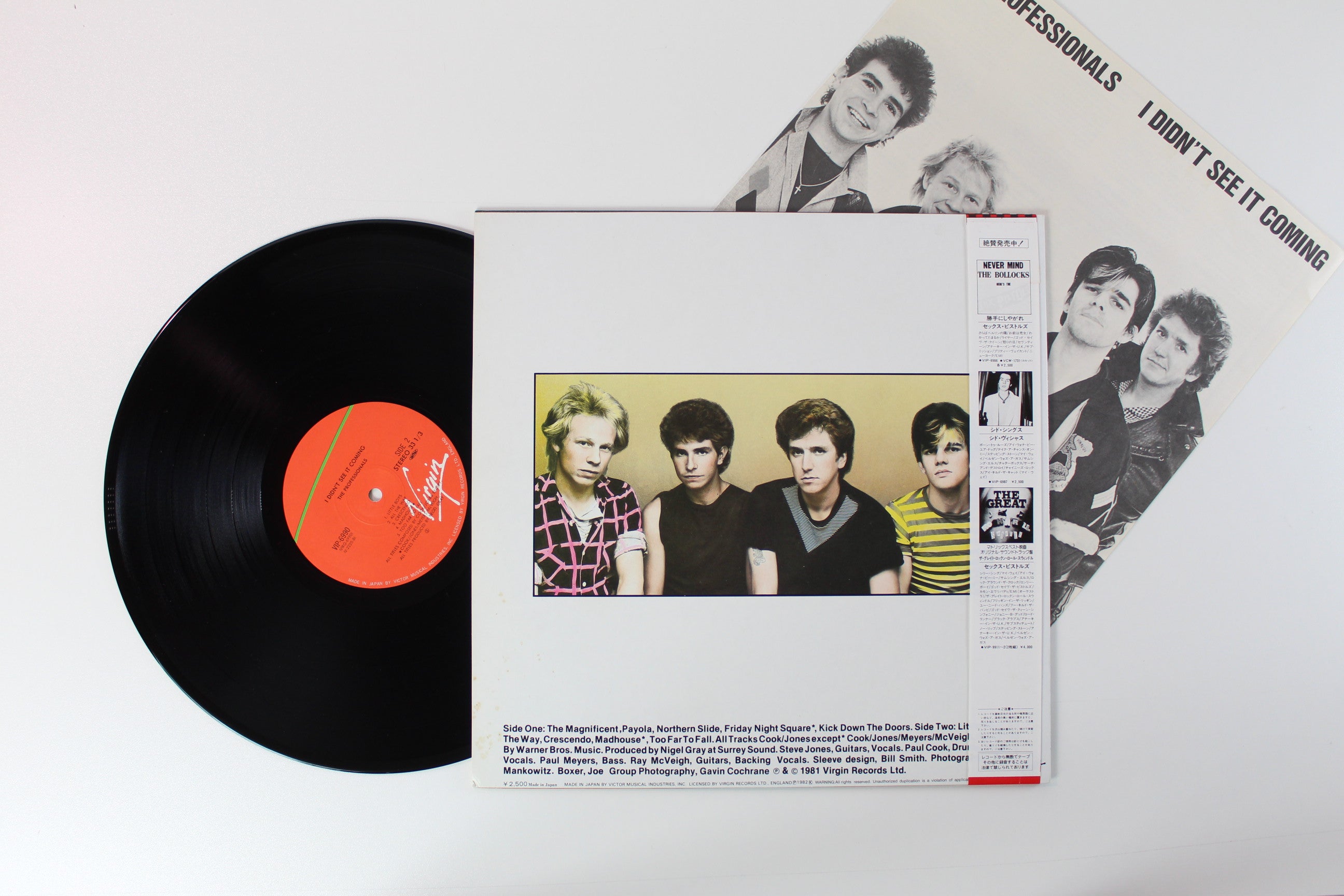 The Professionals - I Didn't See It Coming on Virgin Japanese Pressing