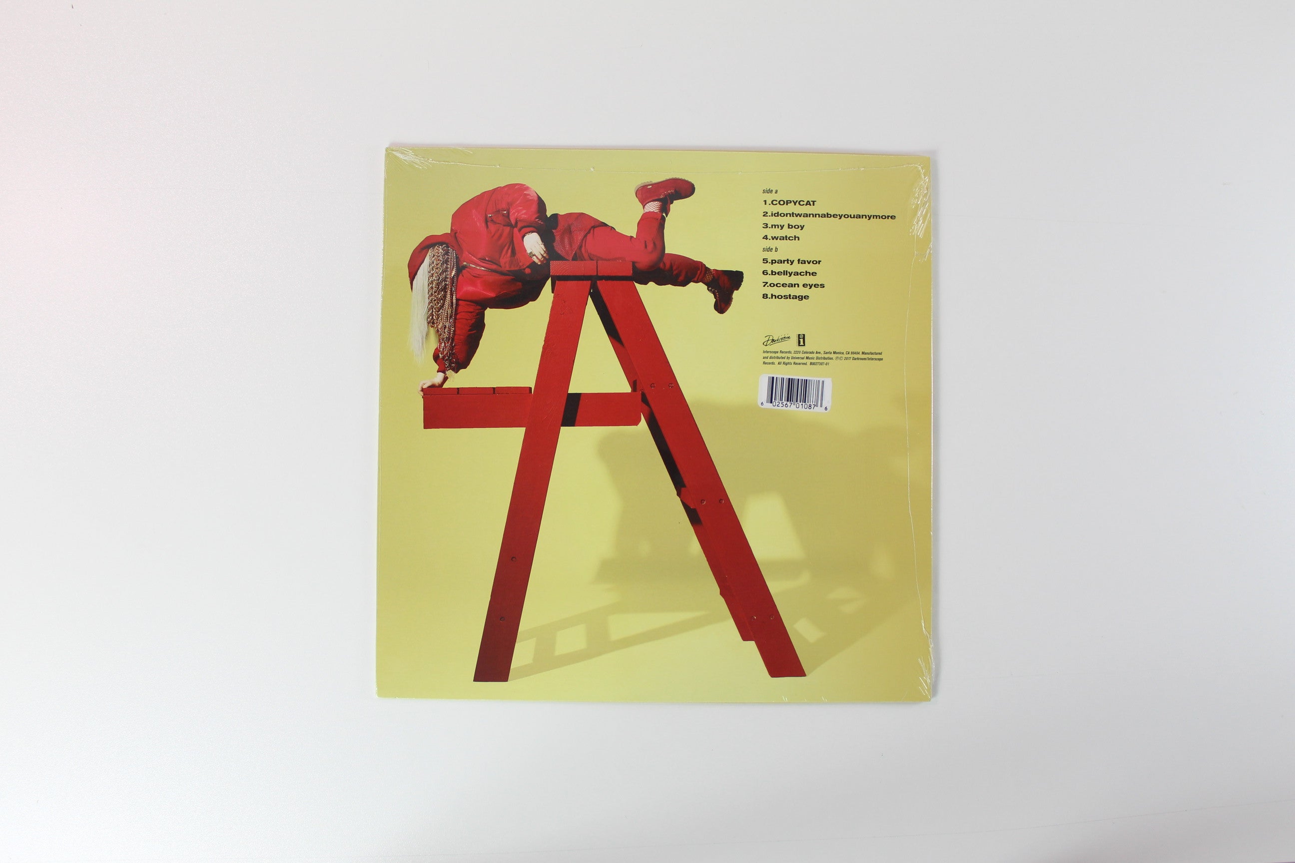 Billie Eilish - Dont Smile At Me on Interscope Ltd Urban Outfitters Exclusive Yellow Vinyl Sealed