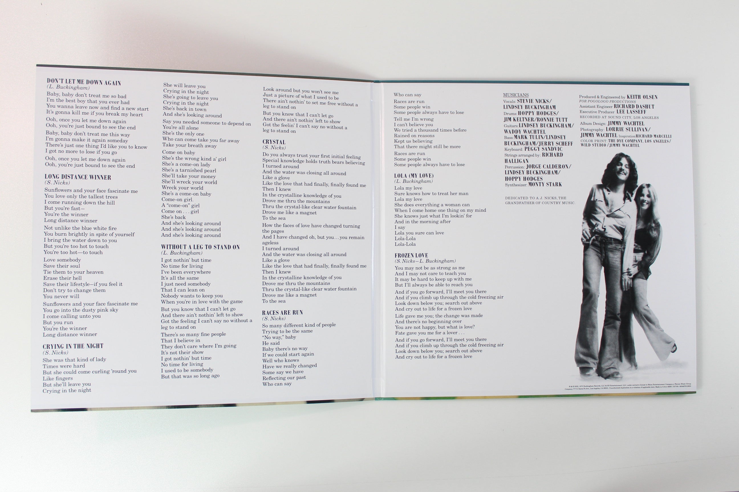 Buckingham Nicks - Buckingham Nicks on Rhino Ltd Numbered 180 Gram Reissue