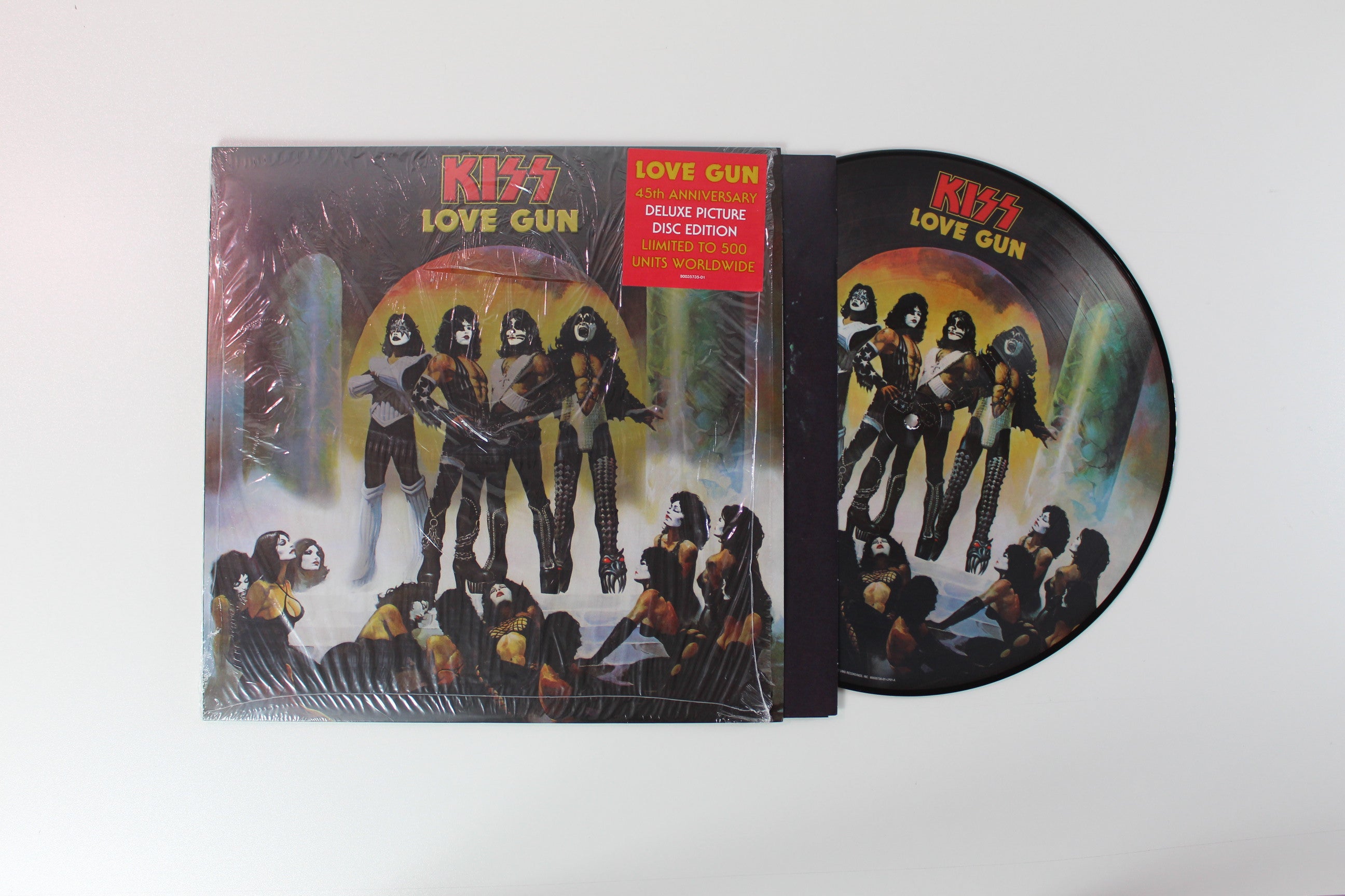 Kiss - Love Gun on Mercury Ltd Edition Picture Disc Reissue