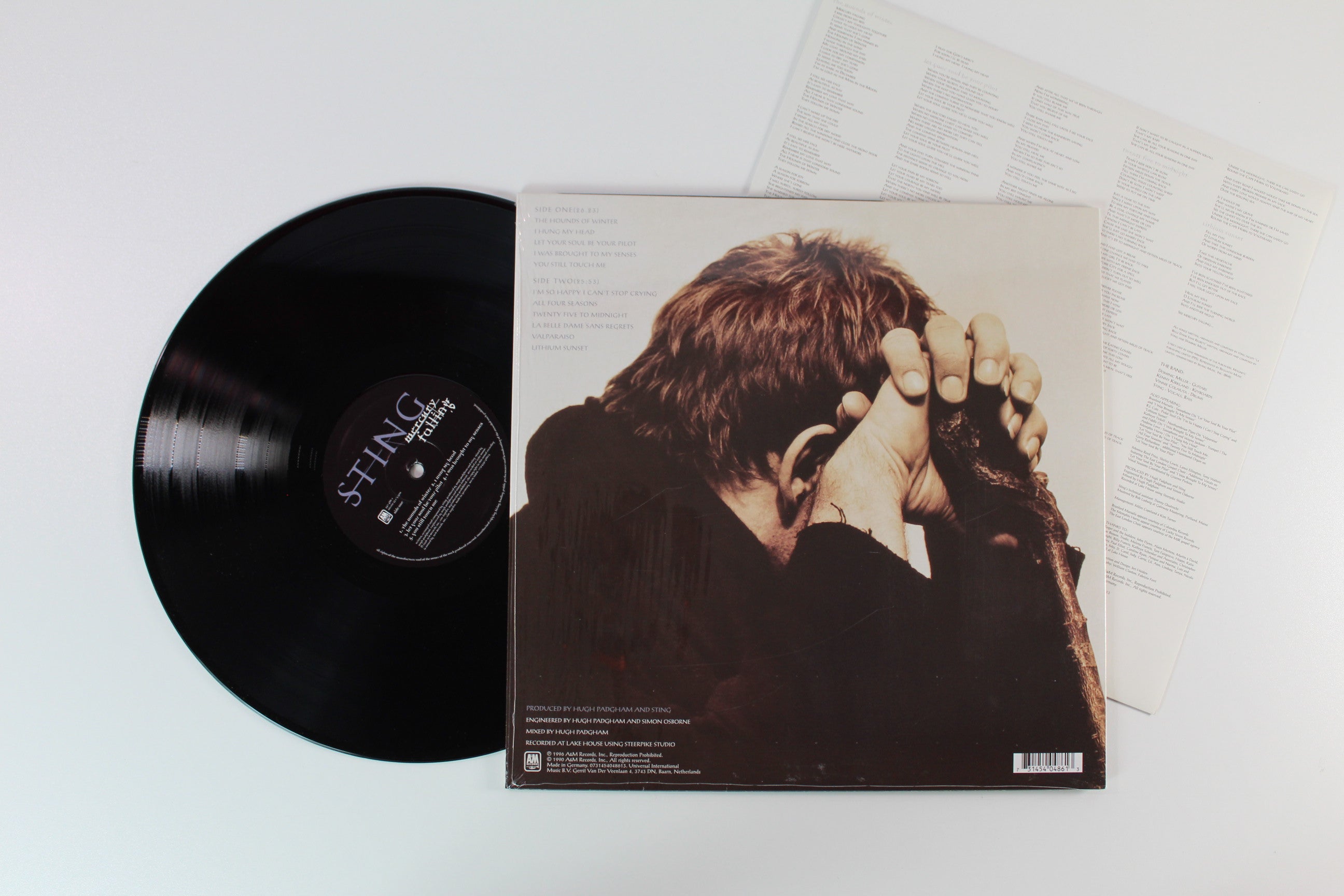 Sting - Mercury Falling Reissue on A&M Records