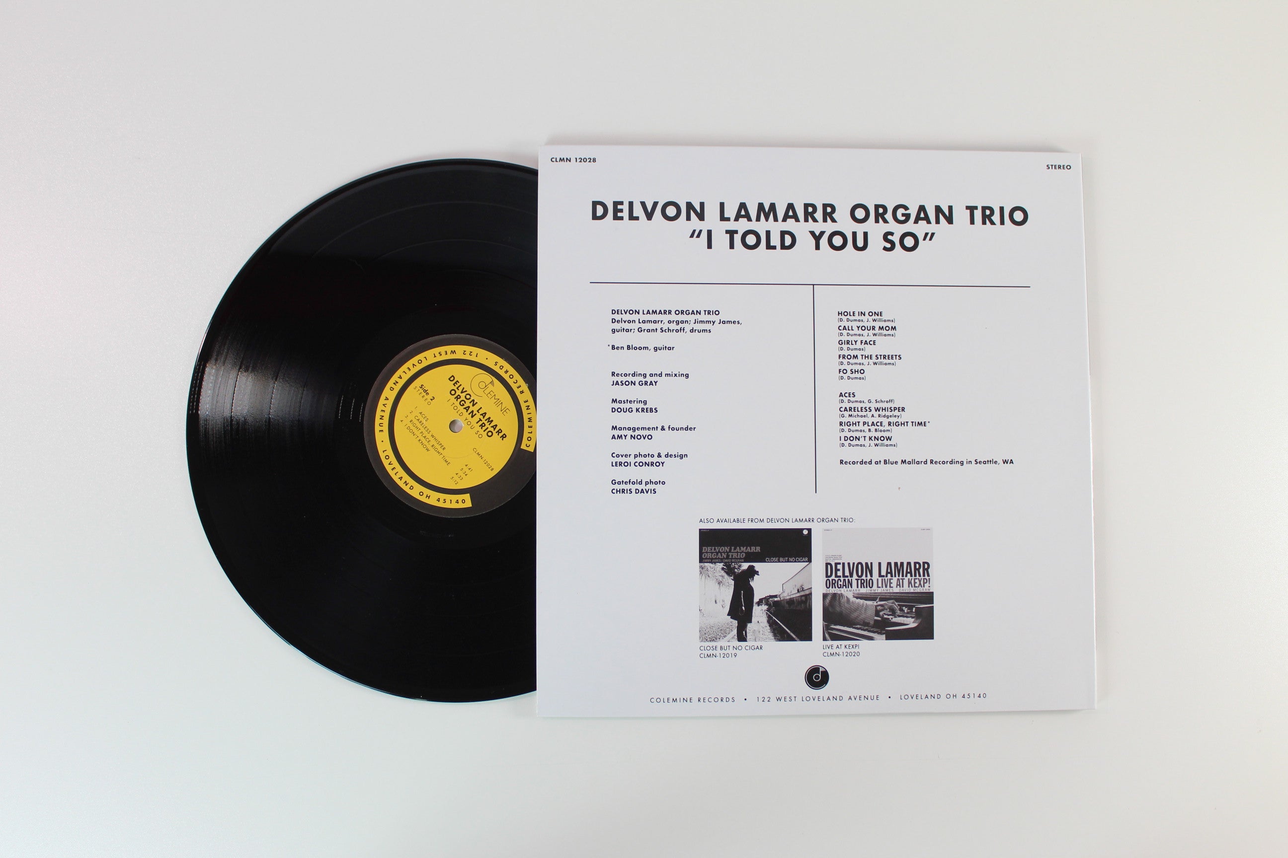 Delvon Lamarr Organ Trio - I Told You So on Colemine Records