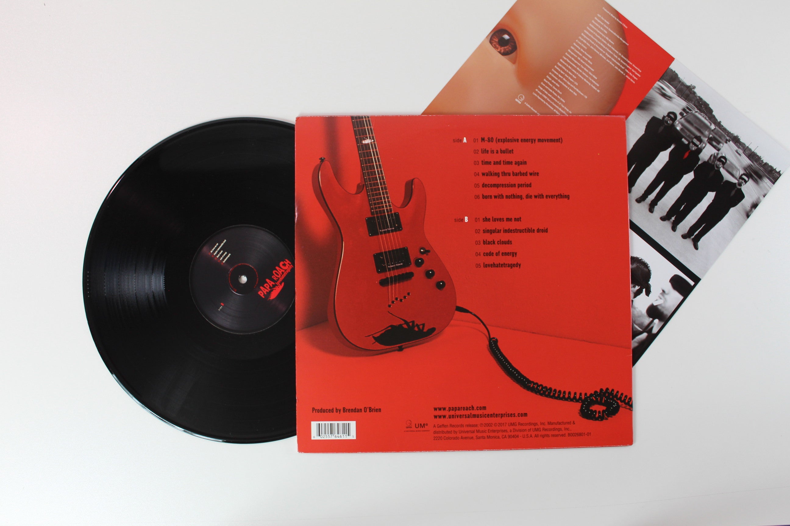 Papa Roach - Lovehatetragedy on UMe Geffen Reissue