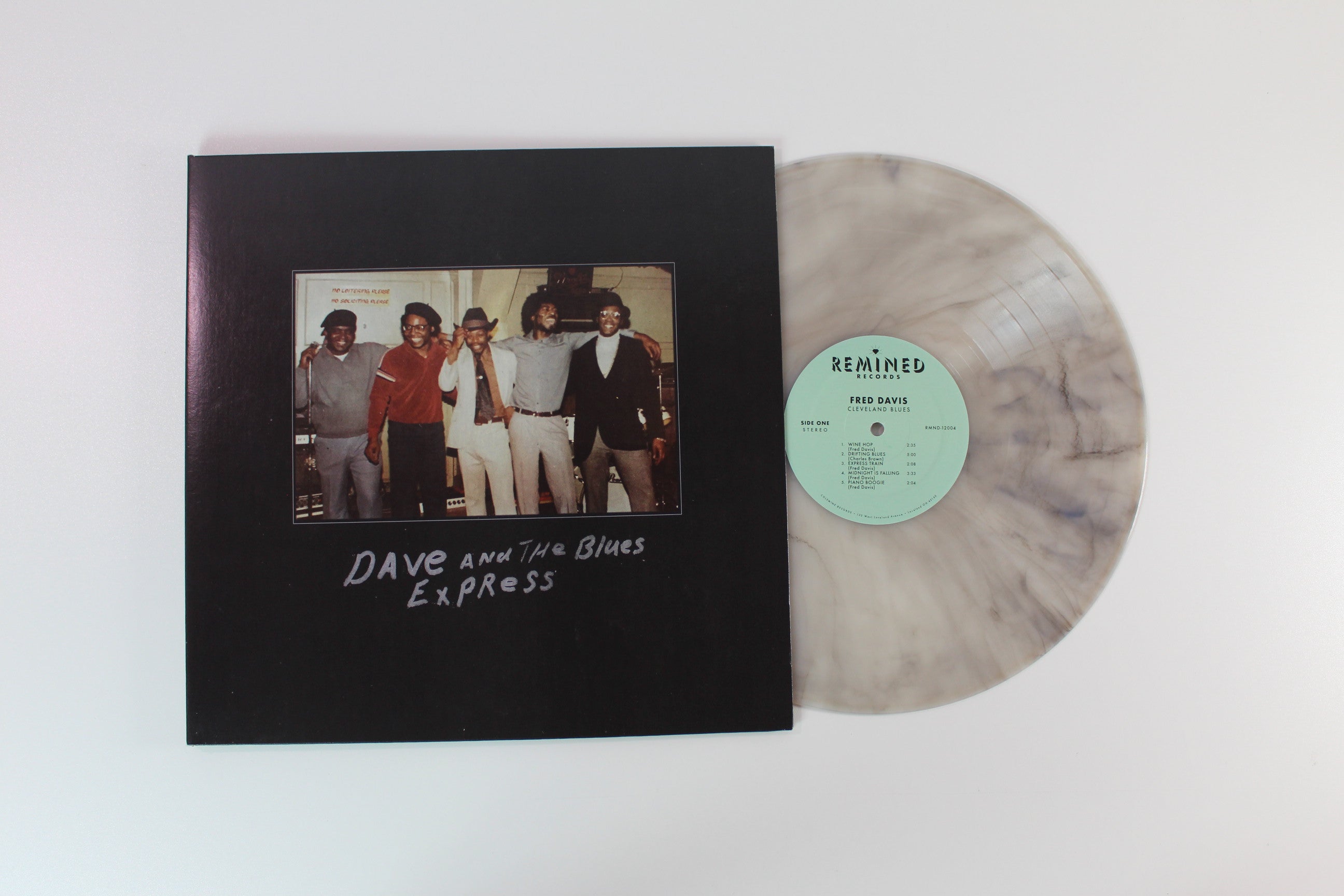 Fred Davis - Cleveland Blues on Remined - Smoke Colored Vinyl