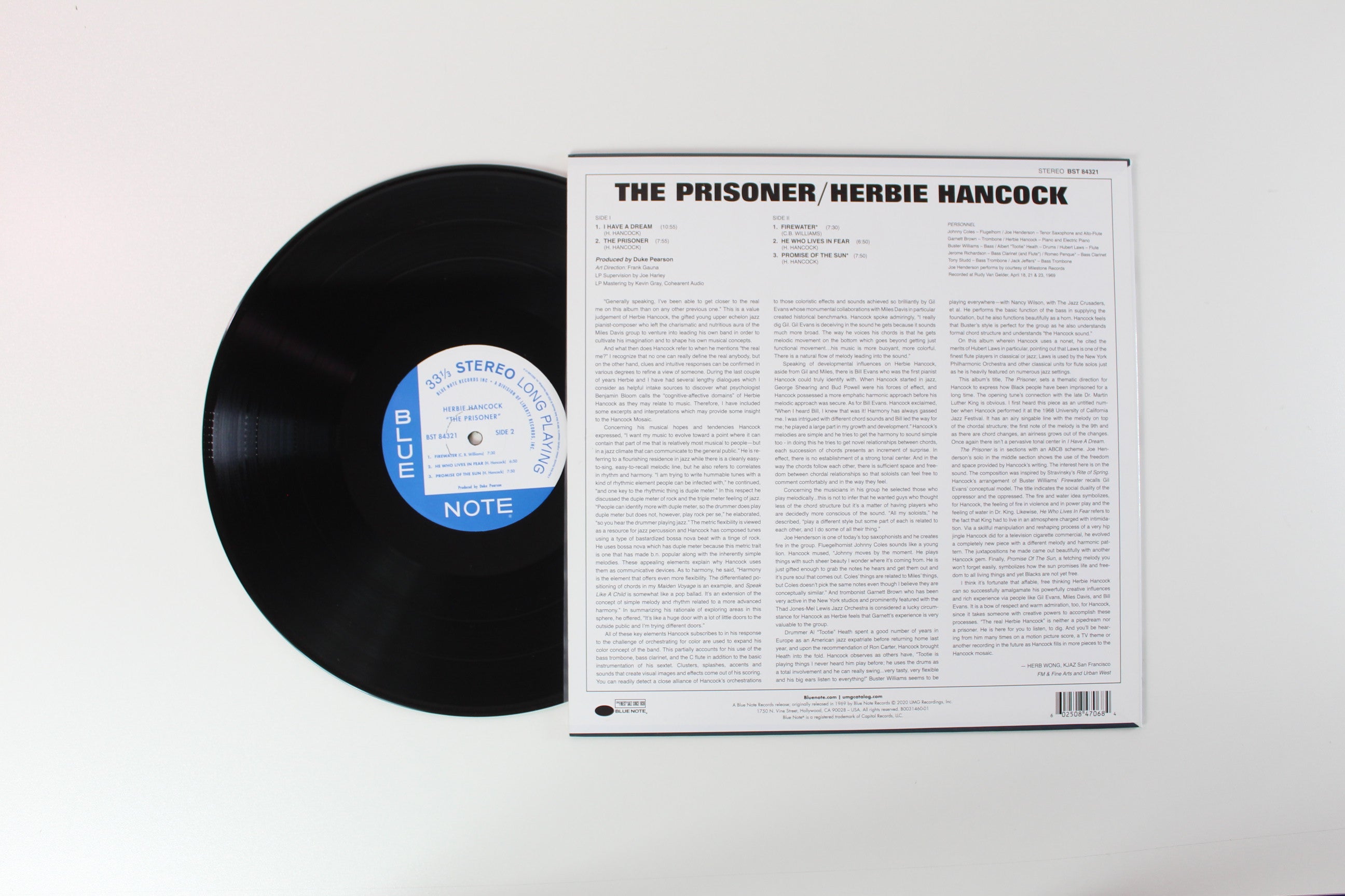 Herbie Hancock - The Prisoner on Blue Note Tone Poet Series Reissue