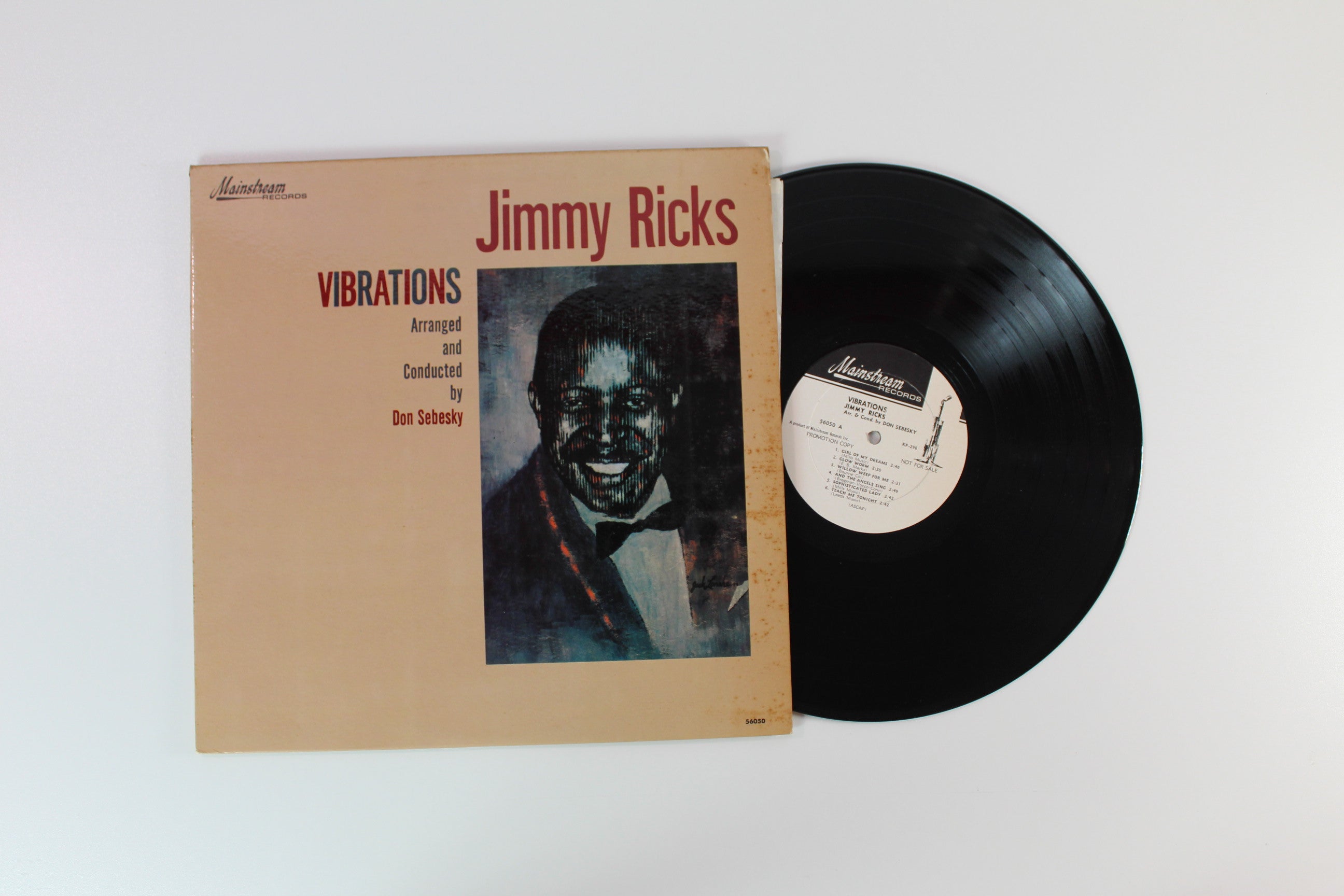 Jimmy Ricks - Vibrations on Mainstream Records - Promo