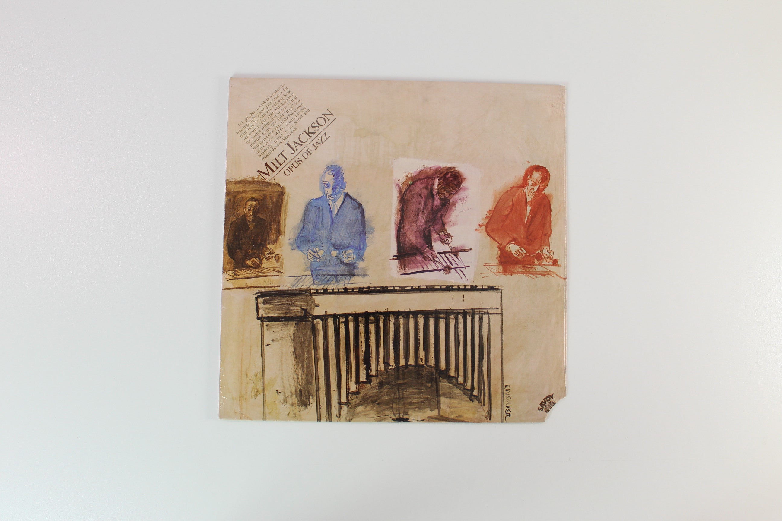 Milt Jackson - Opus De Jazz on Savoy Records - Sealed
