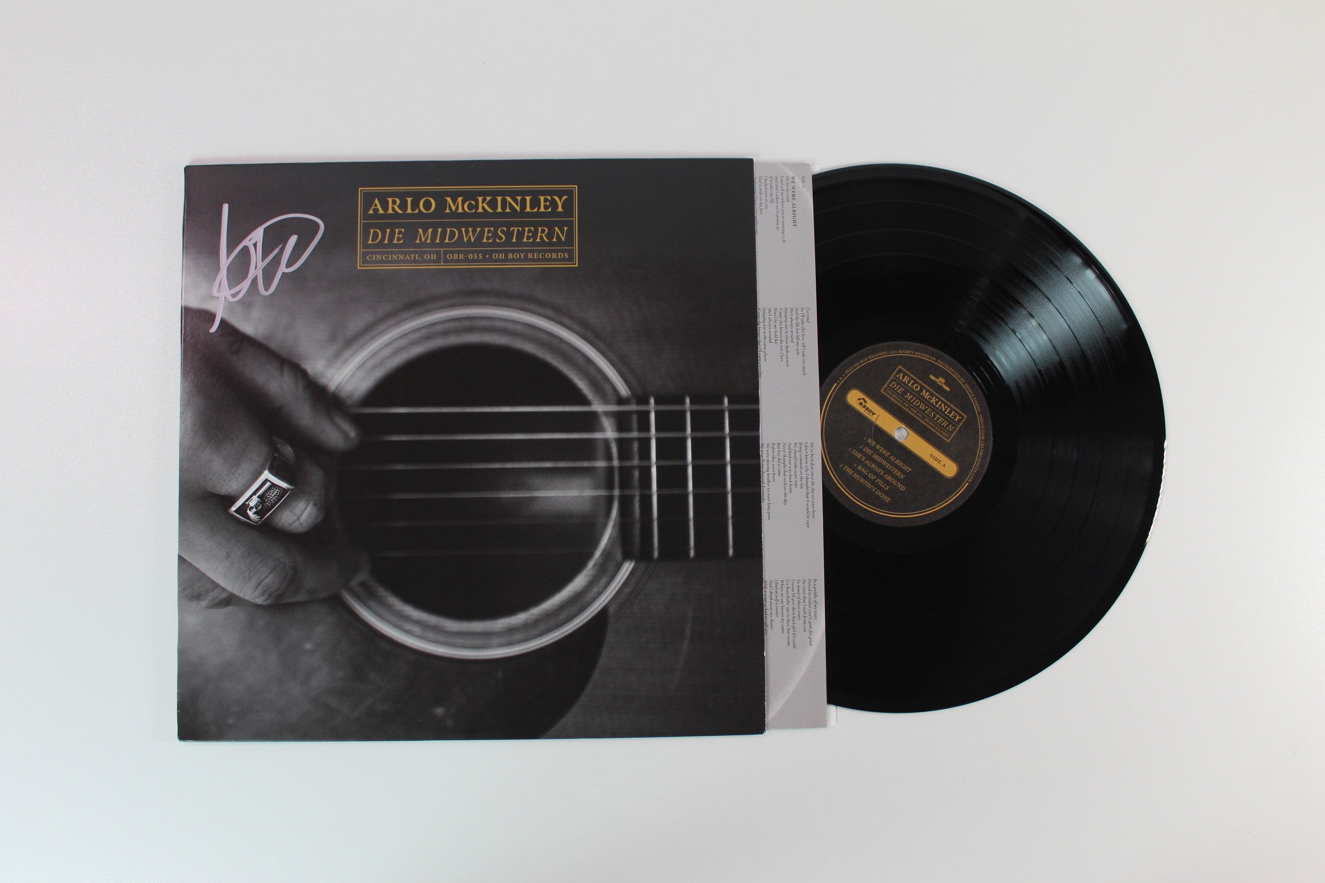 Arlo McKinley - Die Midwestern on Oh Boy Records - Autographed