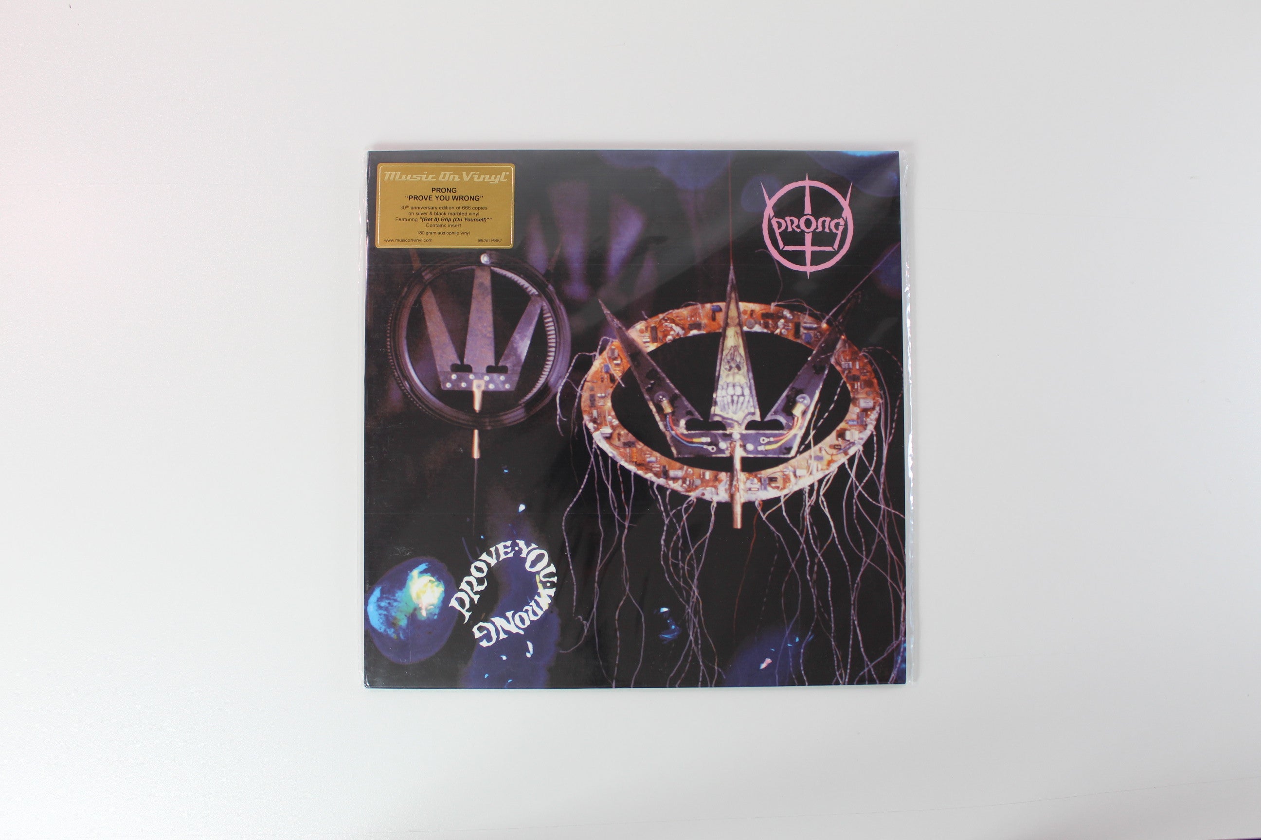 Prong - Prove You Wrong on Music on Vinyl Ltd Numbered Silver & Black Marbled Reissue