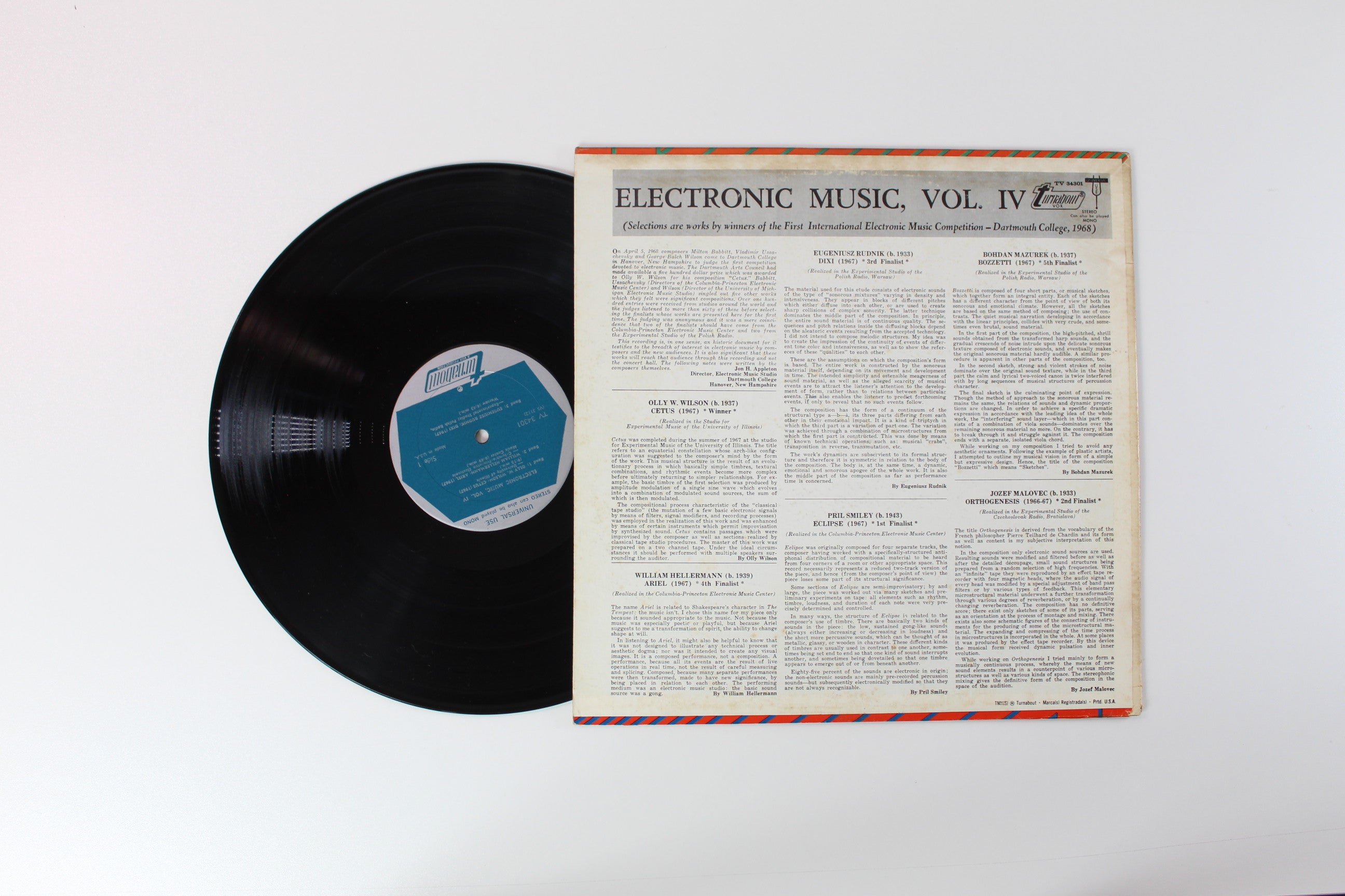 Various - Electronic Music IV on Turnabout