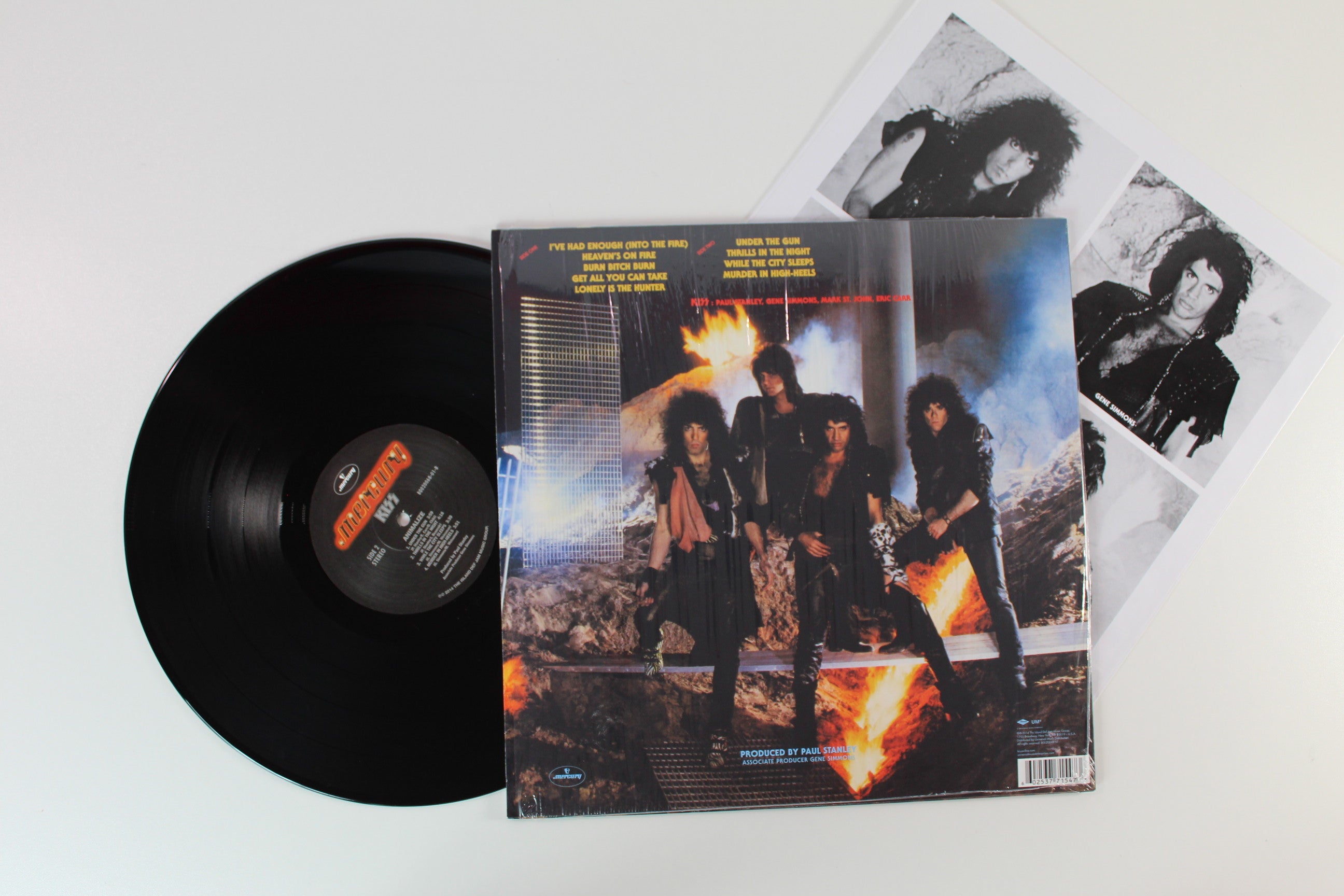 Kiss - Animalize on Mercury - Reissue