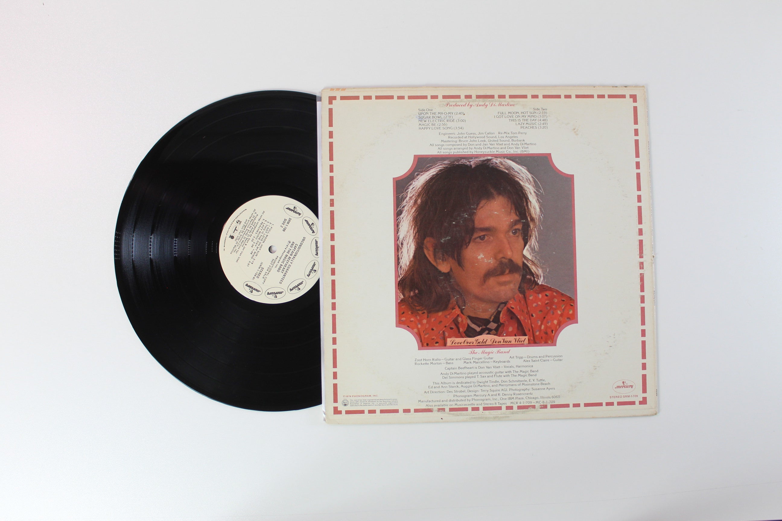 Captain Beefheart & The Magic Band - Unconditionally Guaranteed on Mercury Promo