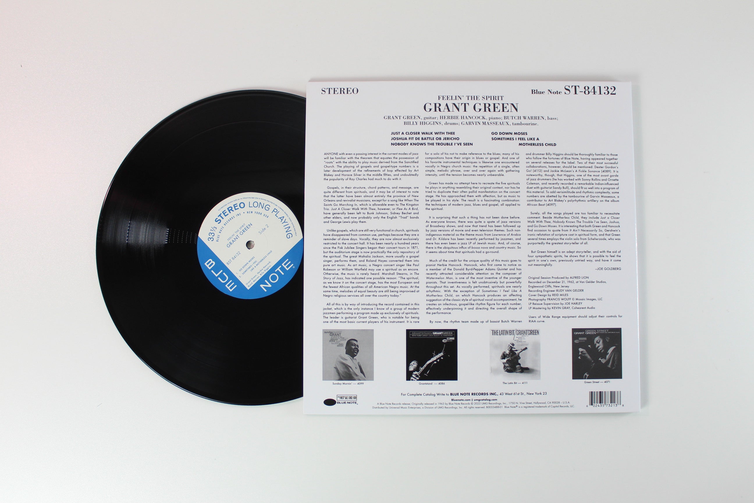 Grant Green - Feelin' The Spirit on Blue Note Tone Poet Series Reissue