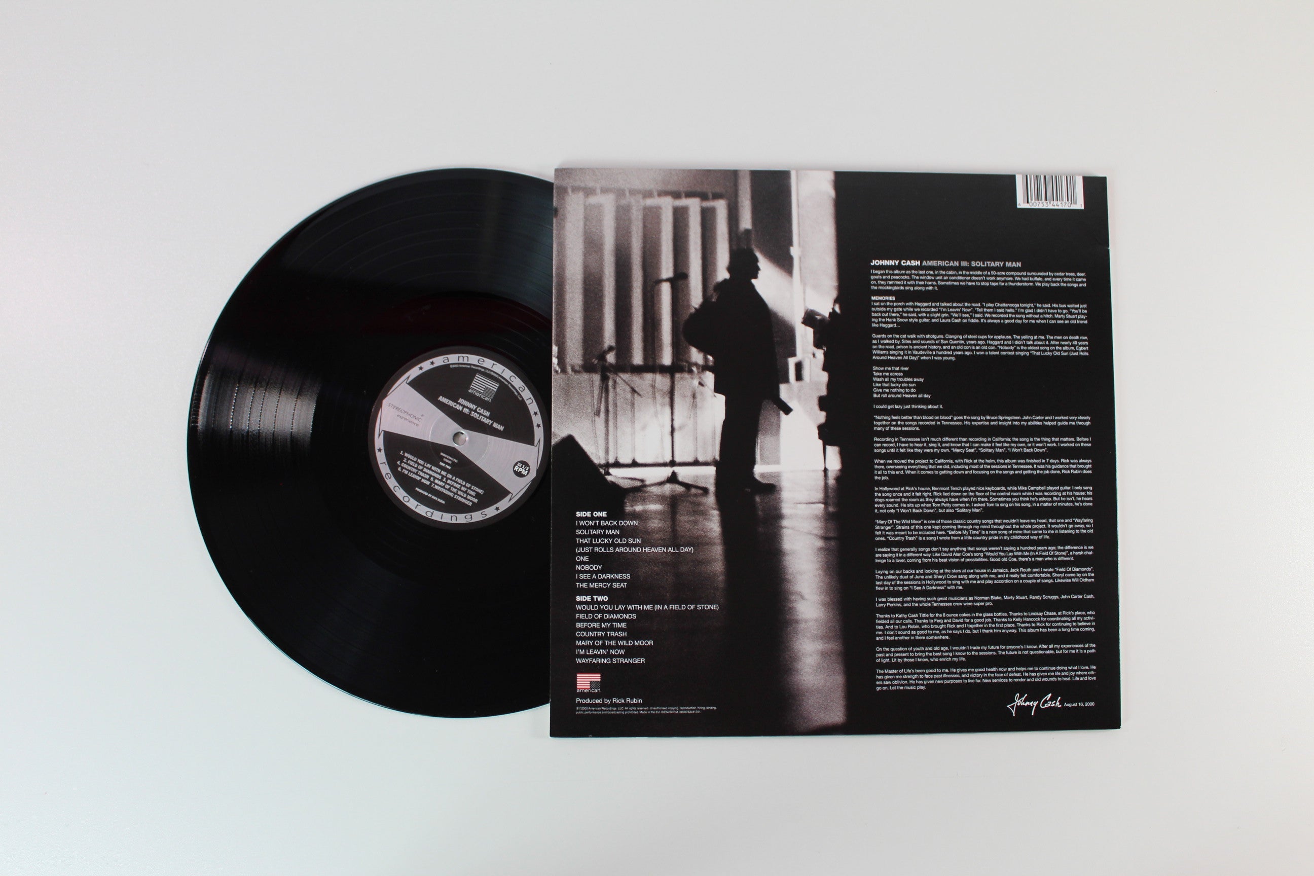 Johnny Cash - American III: Solitary Man on American Recordings