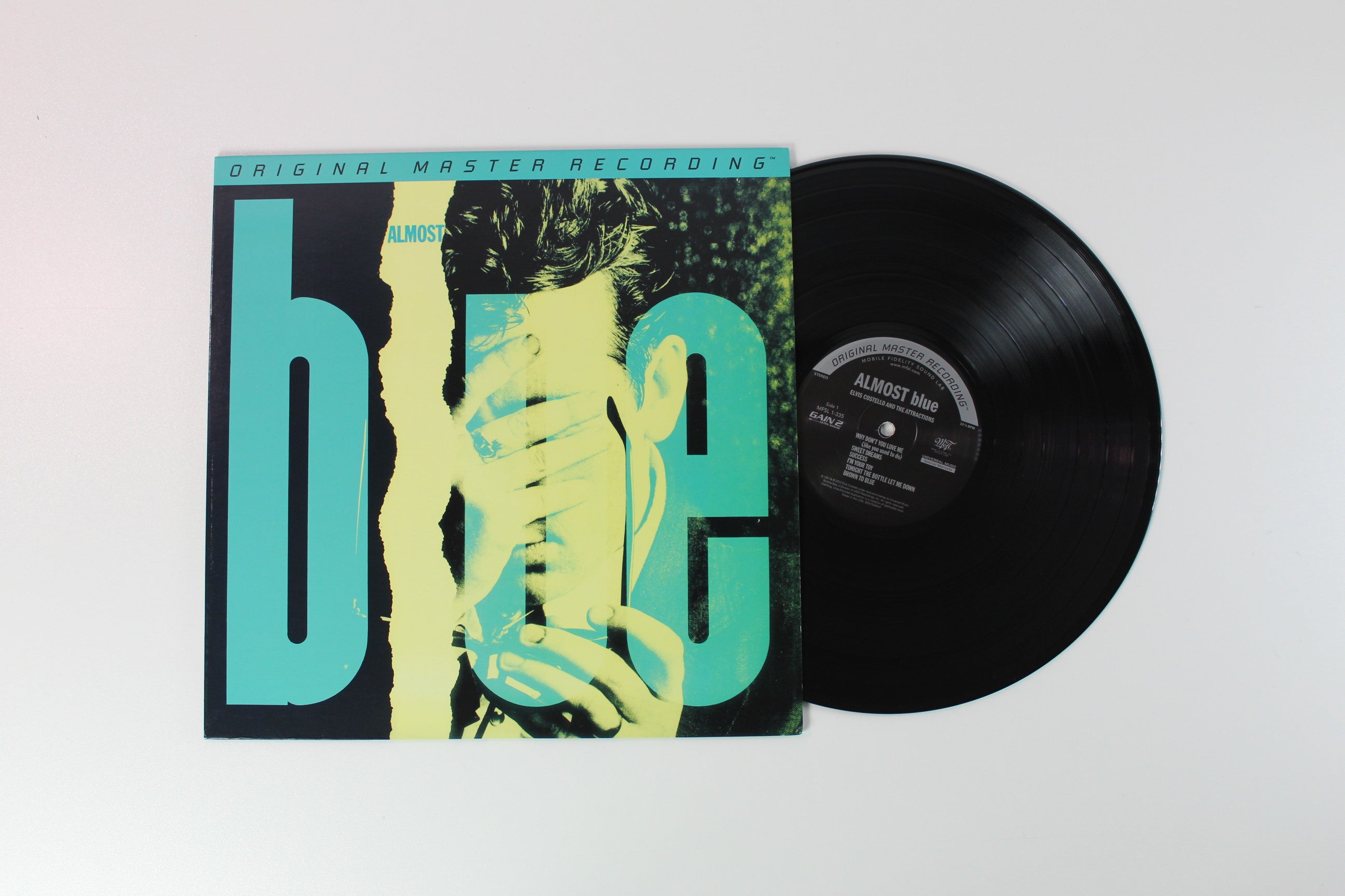 Elvis Costello & The Attractions - Almost Blue on Mobile Fidelity Sound Lab Ltd Numbered Reissue